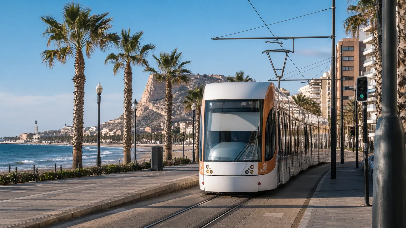 Cómo moverse por Alicante en coche, TRAM, bus y a pie