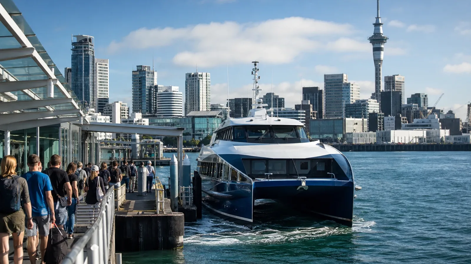 Cómo moverse por Auckland: transporte público, coche y ferries