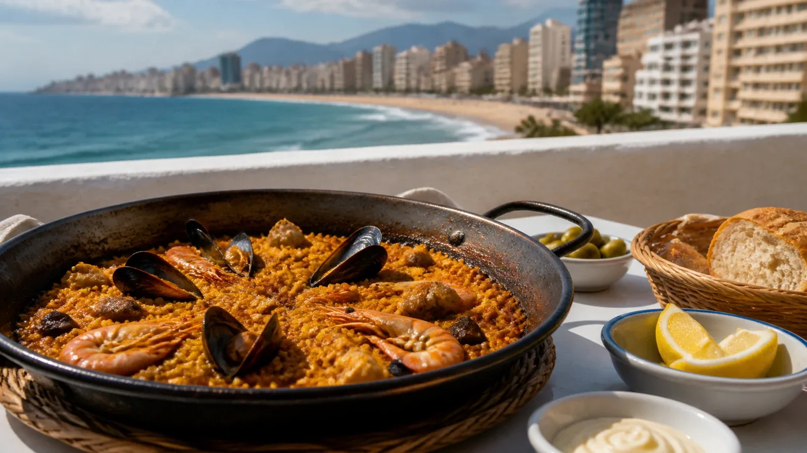 Comer en Benidorm con niños