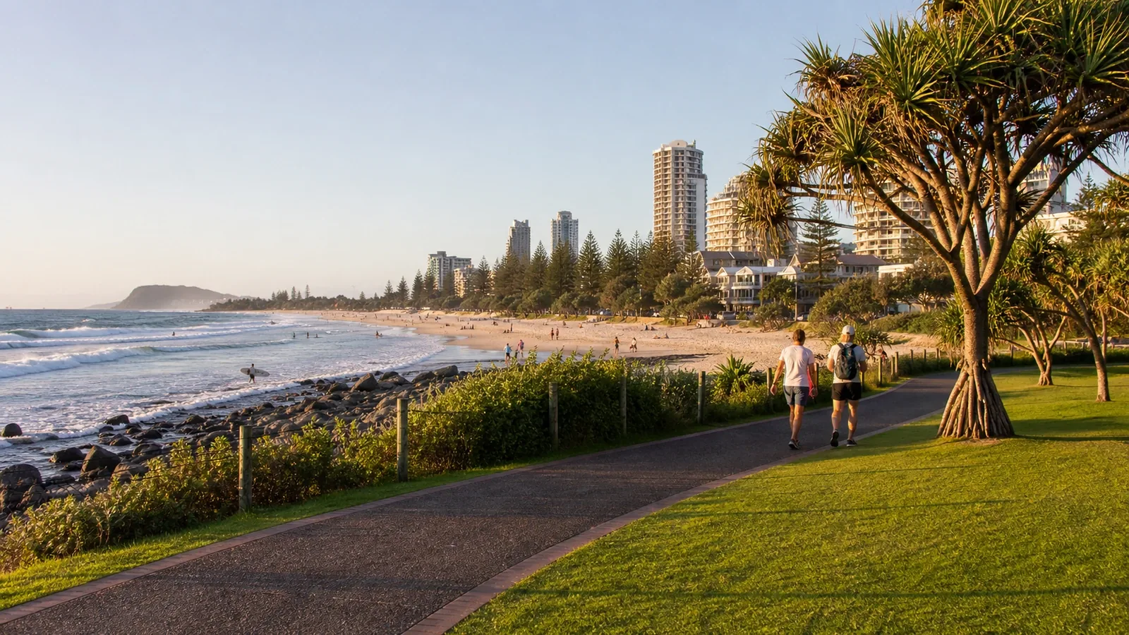 Gold Coast in winter: June, July and August