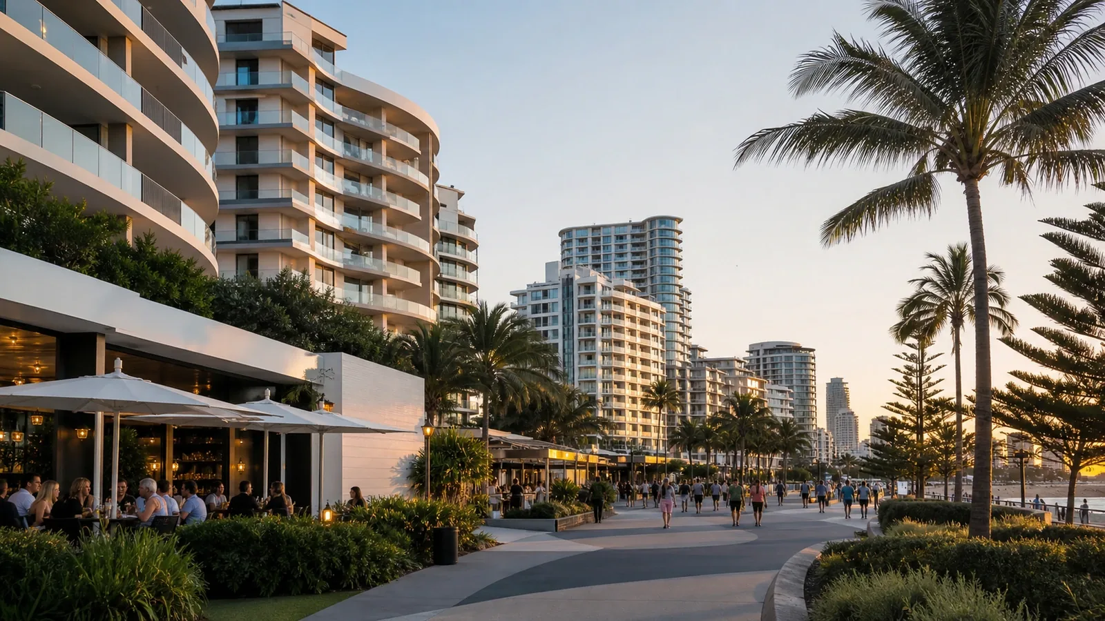 Mermaid Beach, Nobby Beach et Miami : des quartiers moins touristiques