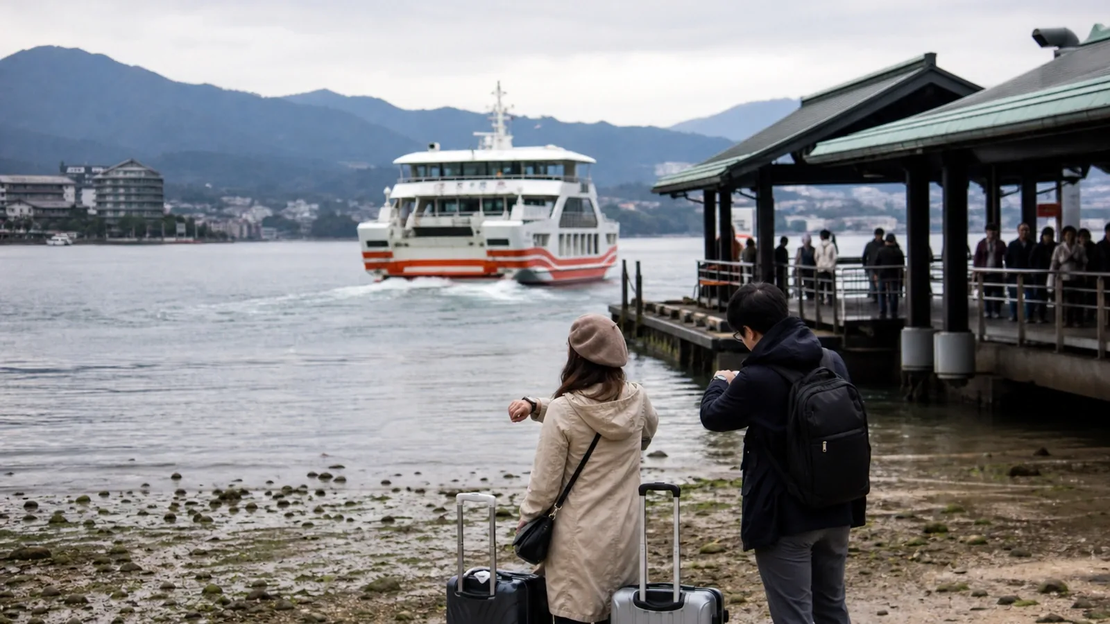Feeding the Deer on Miyajima