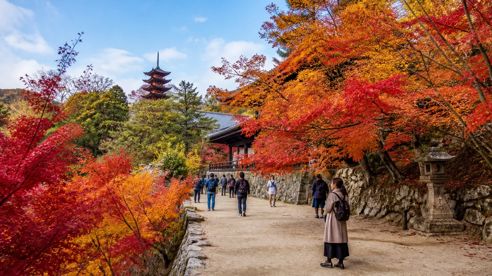 Hiroshima en invierno: menos turistas y precios más bajos