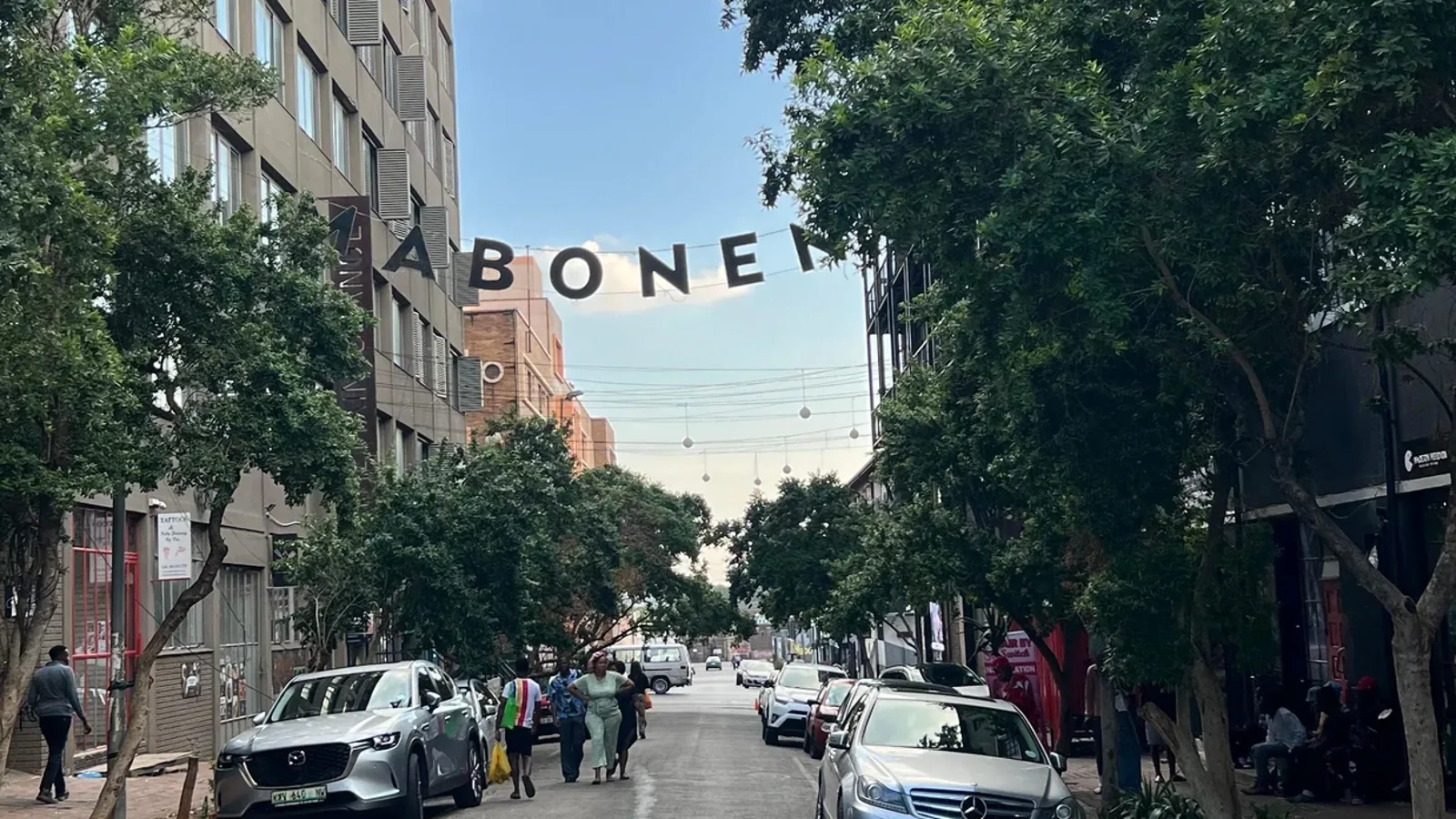 Expériences à Johannesburg