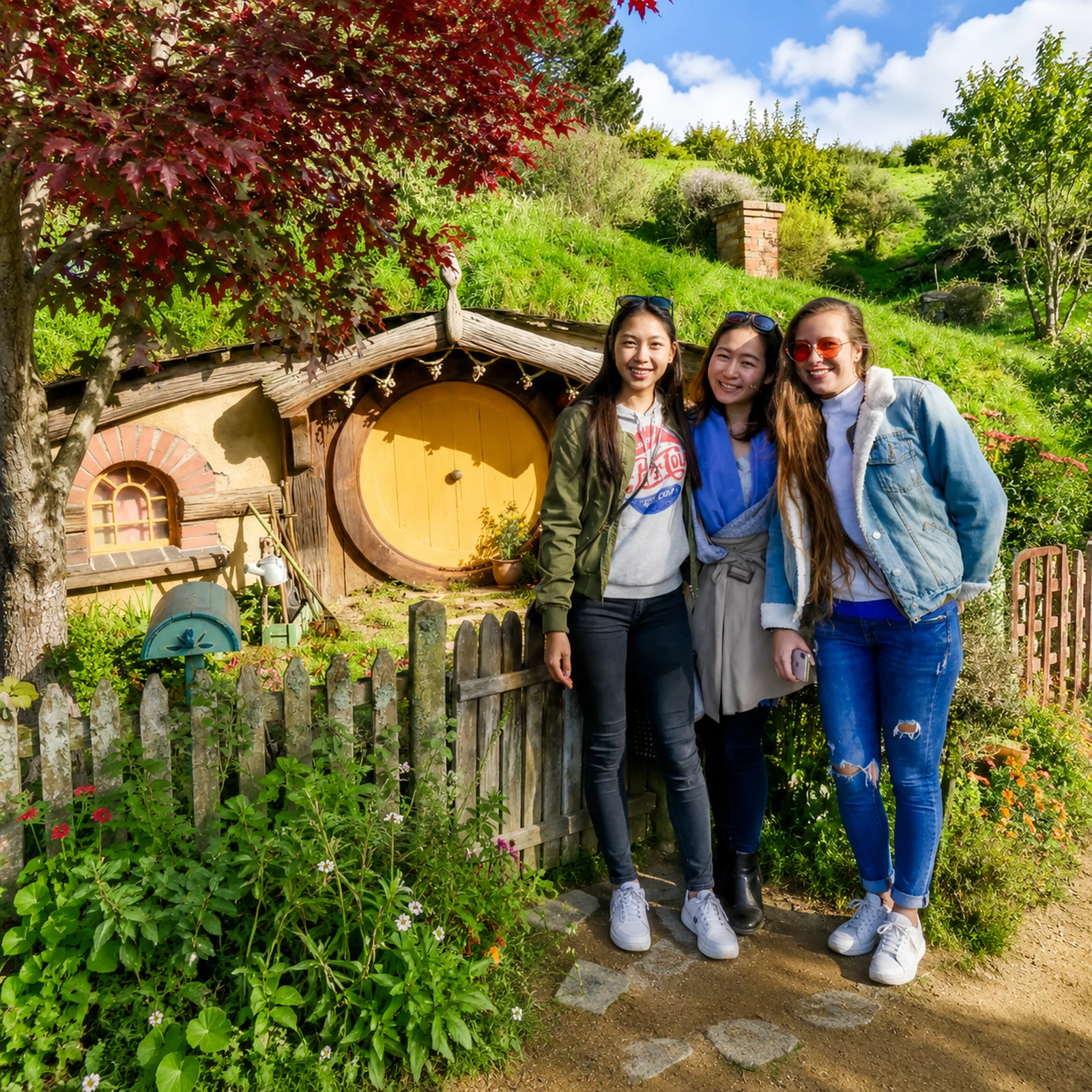 Hobbiton ab Auckland: Movie Set Tour mit organisiertem Transfer