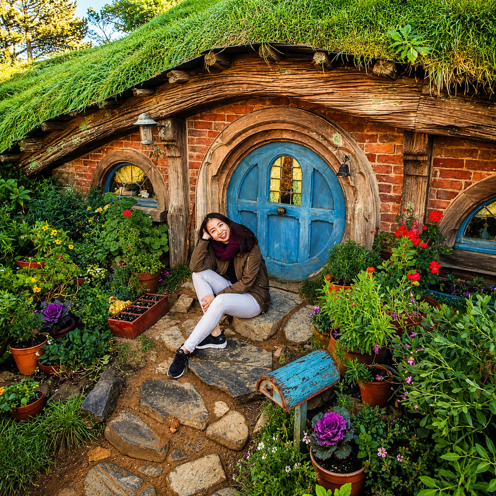 Hobbiton ab Auckland: Movie Set Tour mit organisiertem Transfer