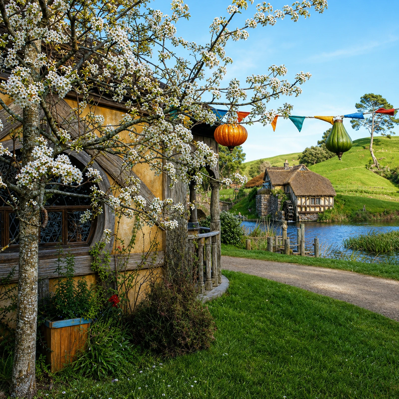 Hobbiton ab Auckland: Movie Set Tour mit organisiertem Transfer