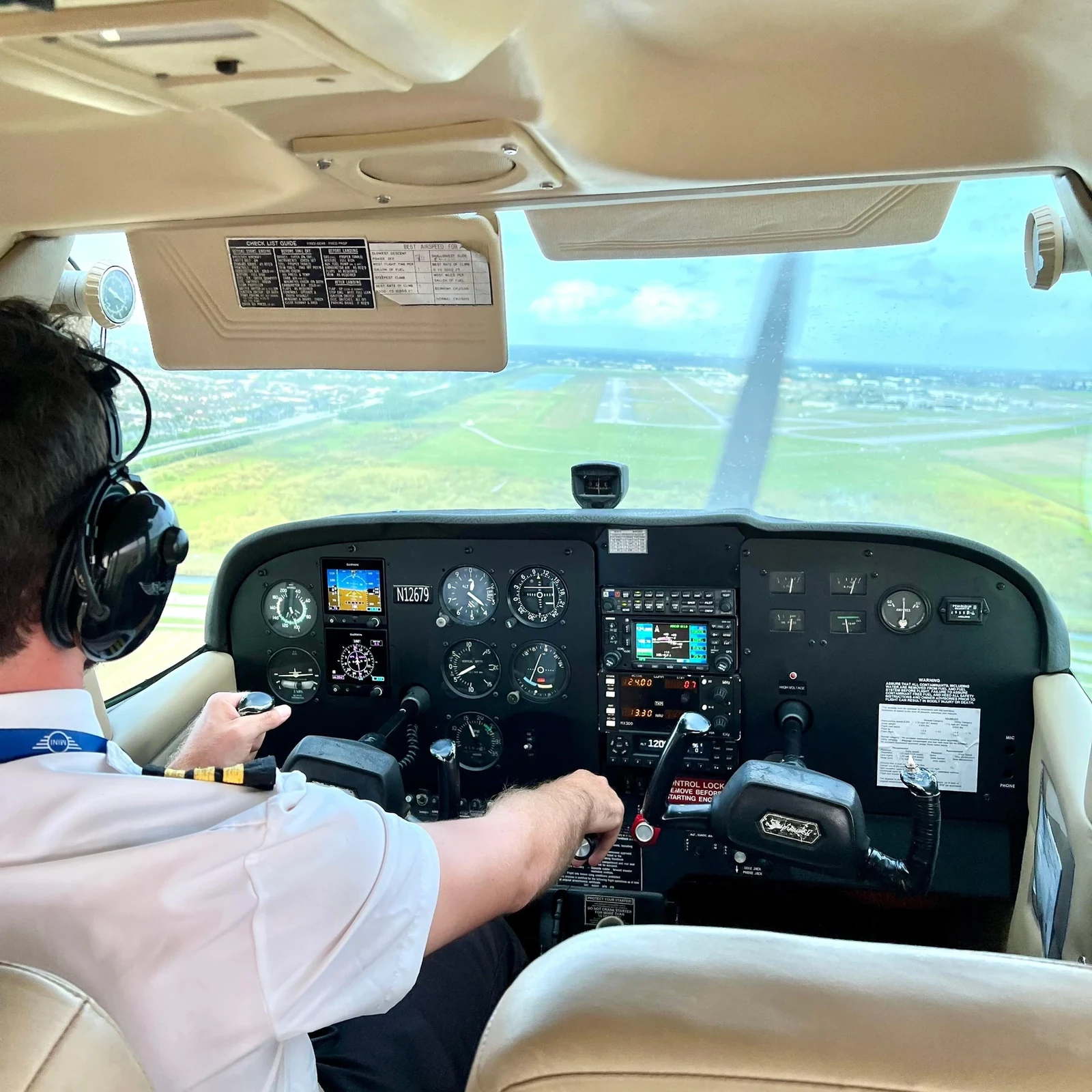 Miami von oben bei einem privaten Rundflug über South Beach