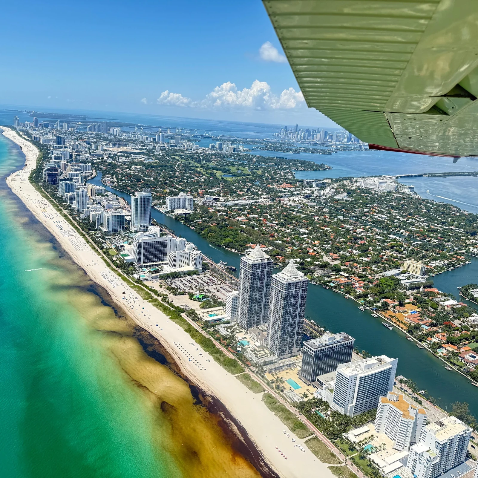 Vuelo privado sobre Miami y South Beach de 50 minutos