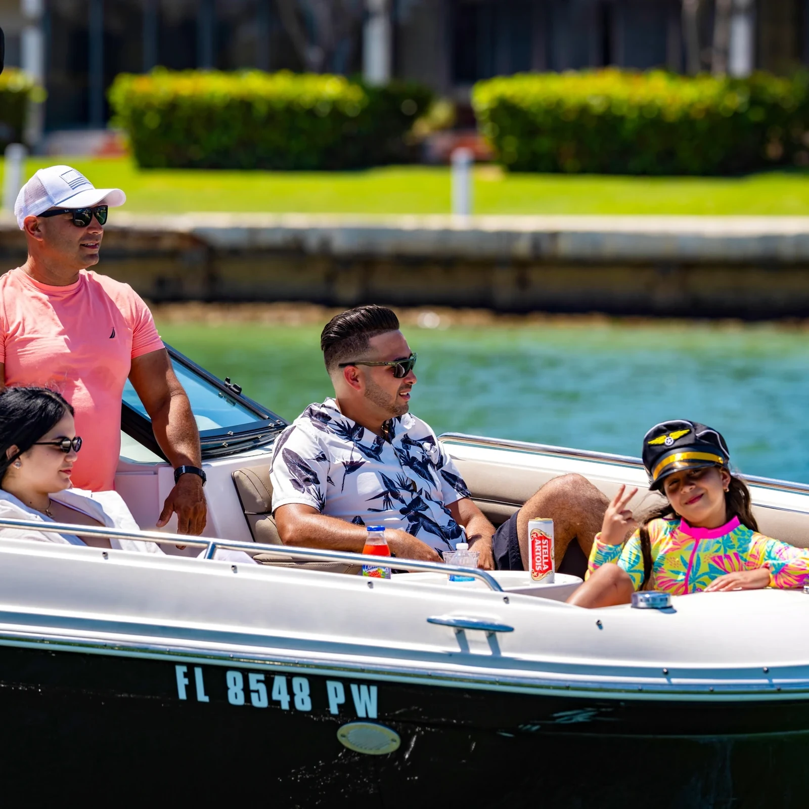 Miami privat vom Boot aus: Skyline, Schwimmen und Touren von 2 bis 5 Stunden