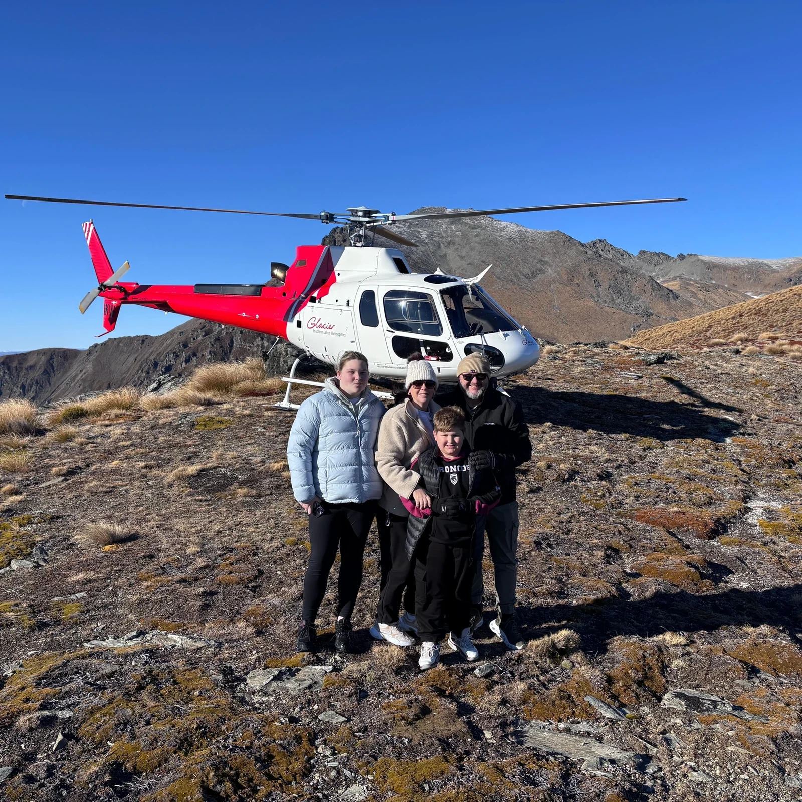 The Remarkables helicopter flight Queenstown with alpine landing