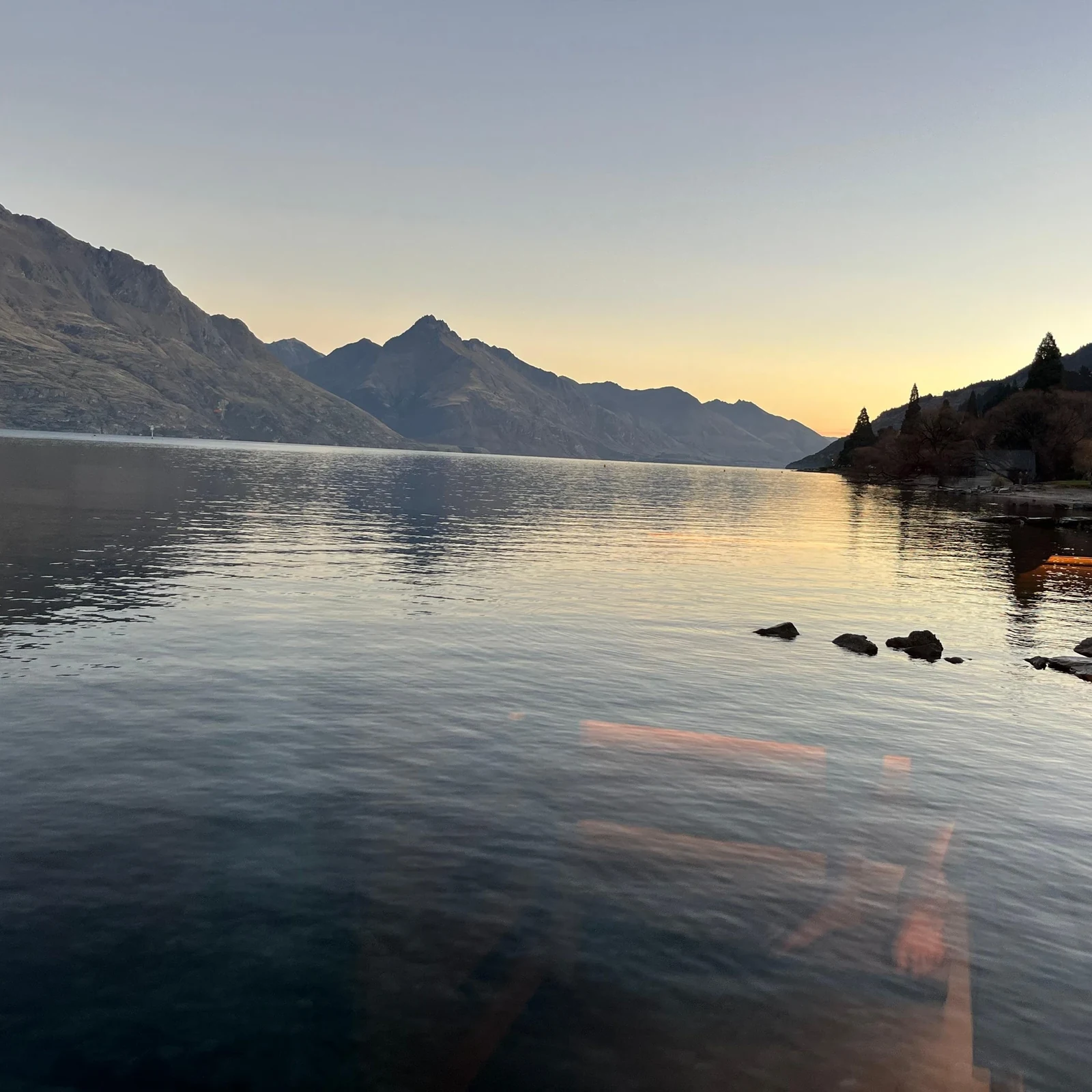 Schwimmende Sauna Queenstown am Lake Whakatipu
