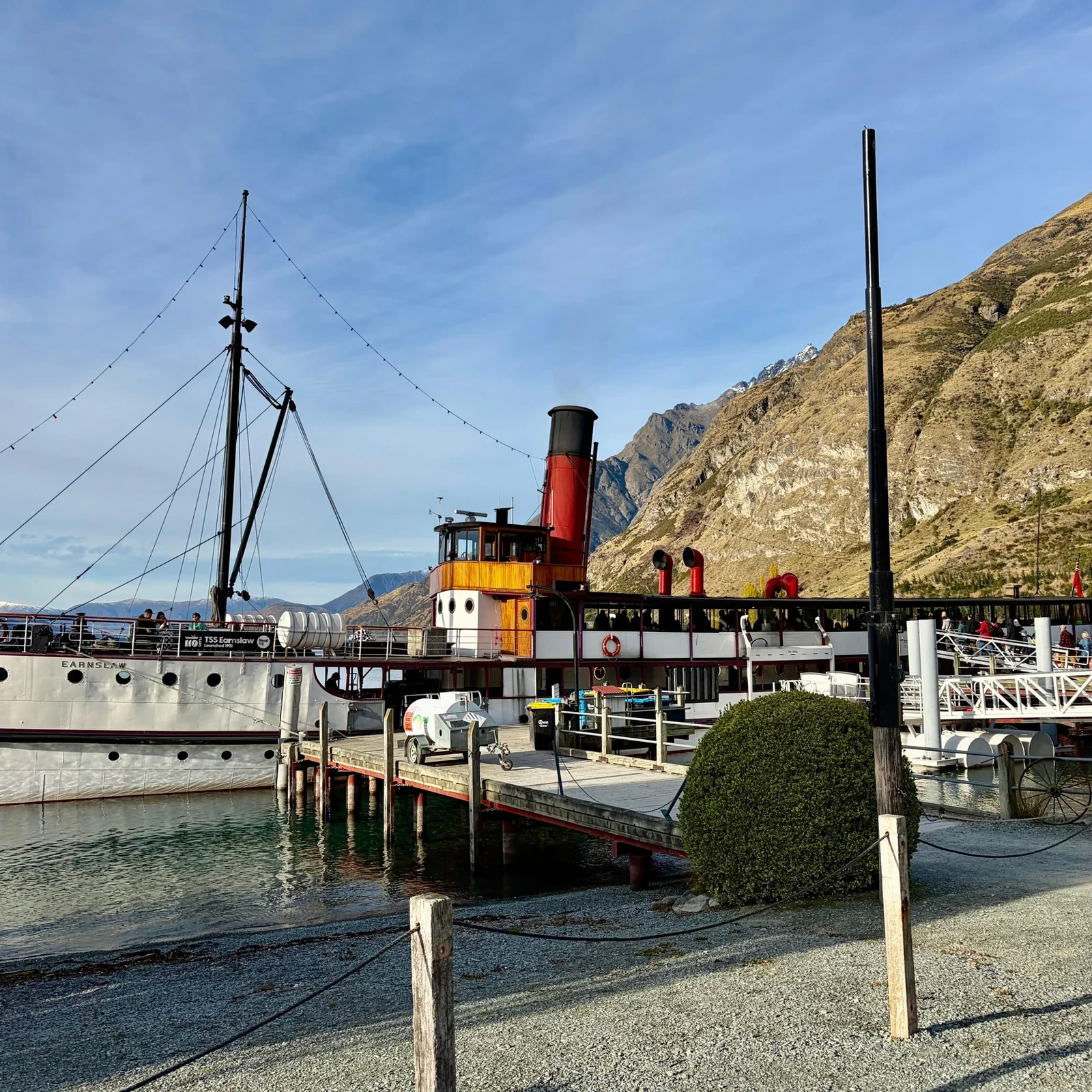 Lake Wakatipu Bootsfahrt und Walter Peak Farm Tour