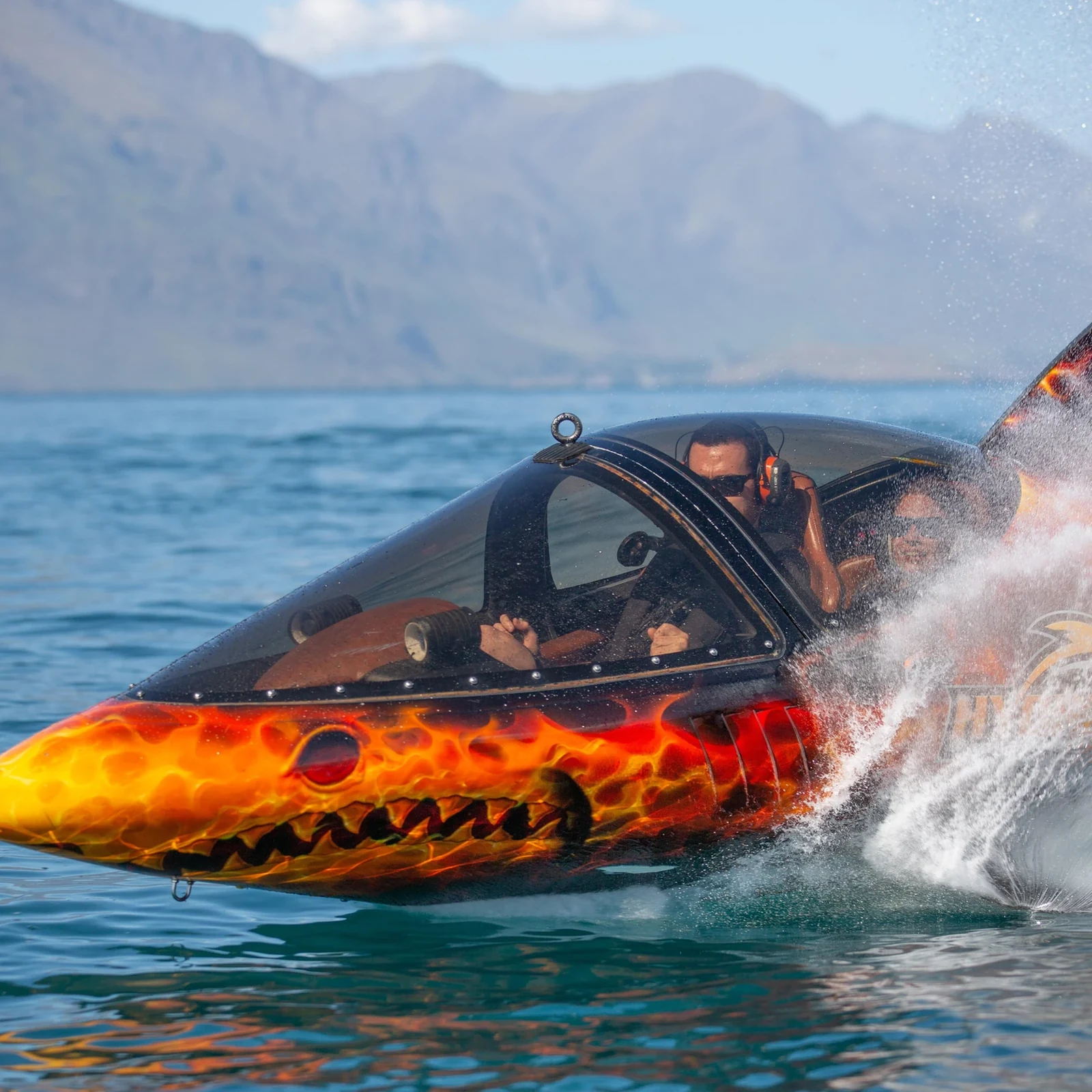 Hydro Attack Queenstown: Shark Ride in a Seabreacher X with Dives and Jumps