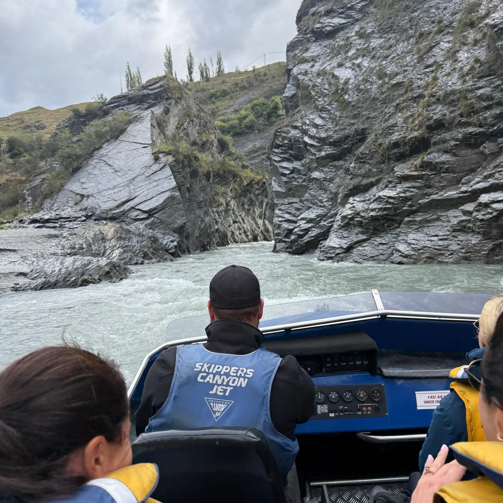 Skippers Canyon Jet Boat au départ de Queenstown et Shotover River