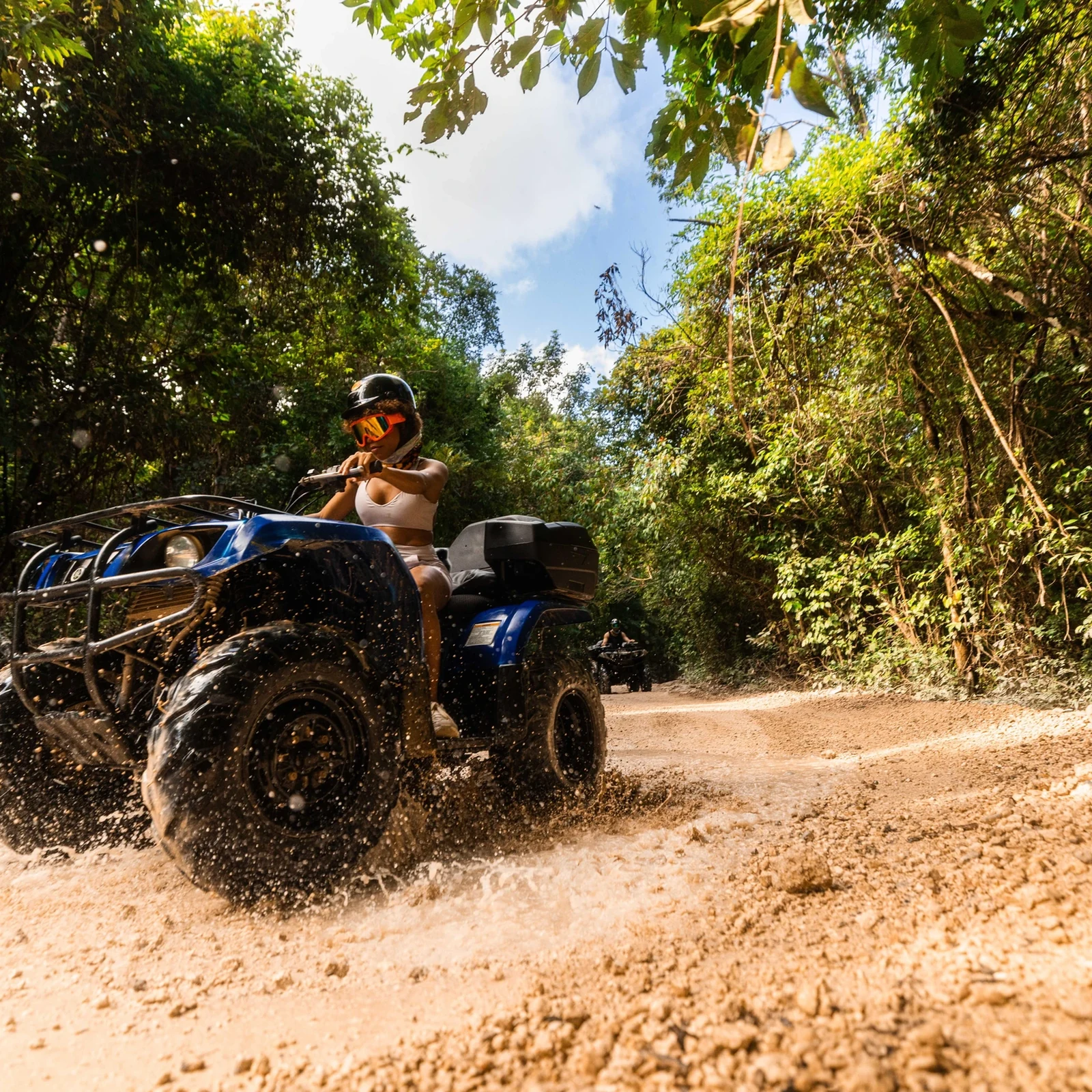 Quad Zipline Cenoten Tour ab Cancún: 3-in-1-Dschungelabenteuer