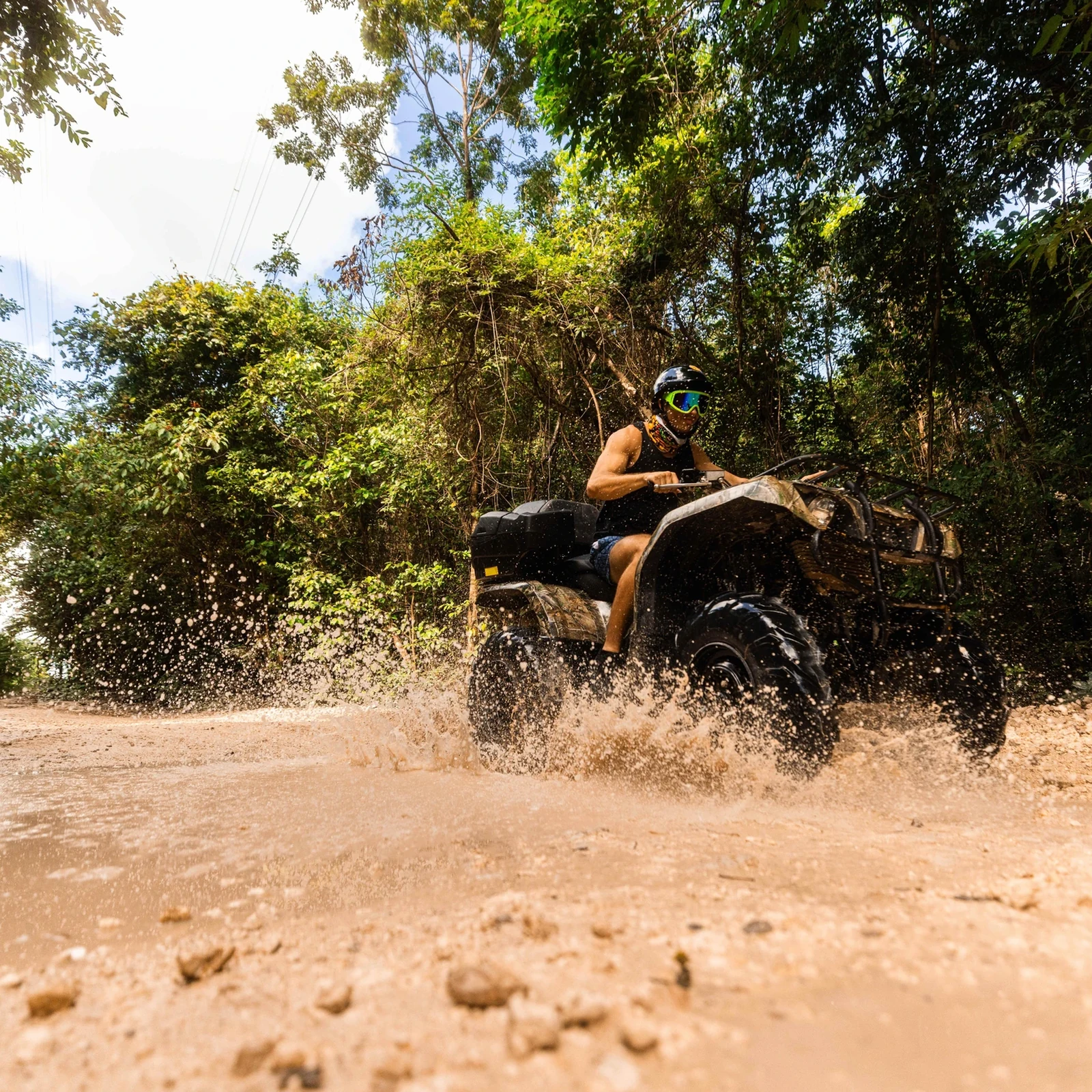 Quad Zipline Cenoten Tour ab Cancún: 3-in-1-Dschungelabenteuer