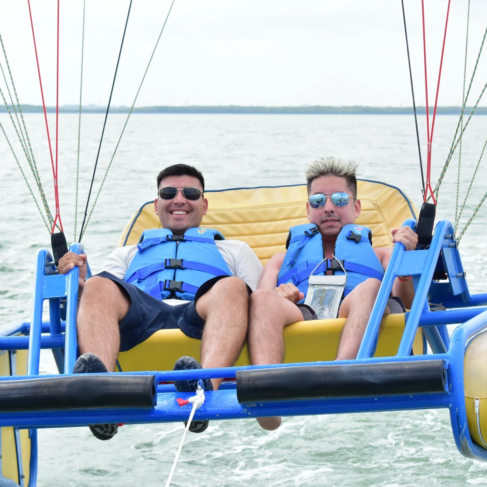Parasailing à Cancún : Skyrider au-dessus de la lagune Nichupté