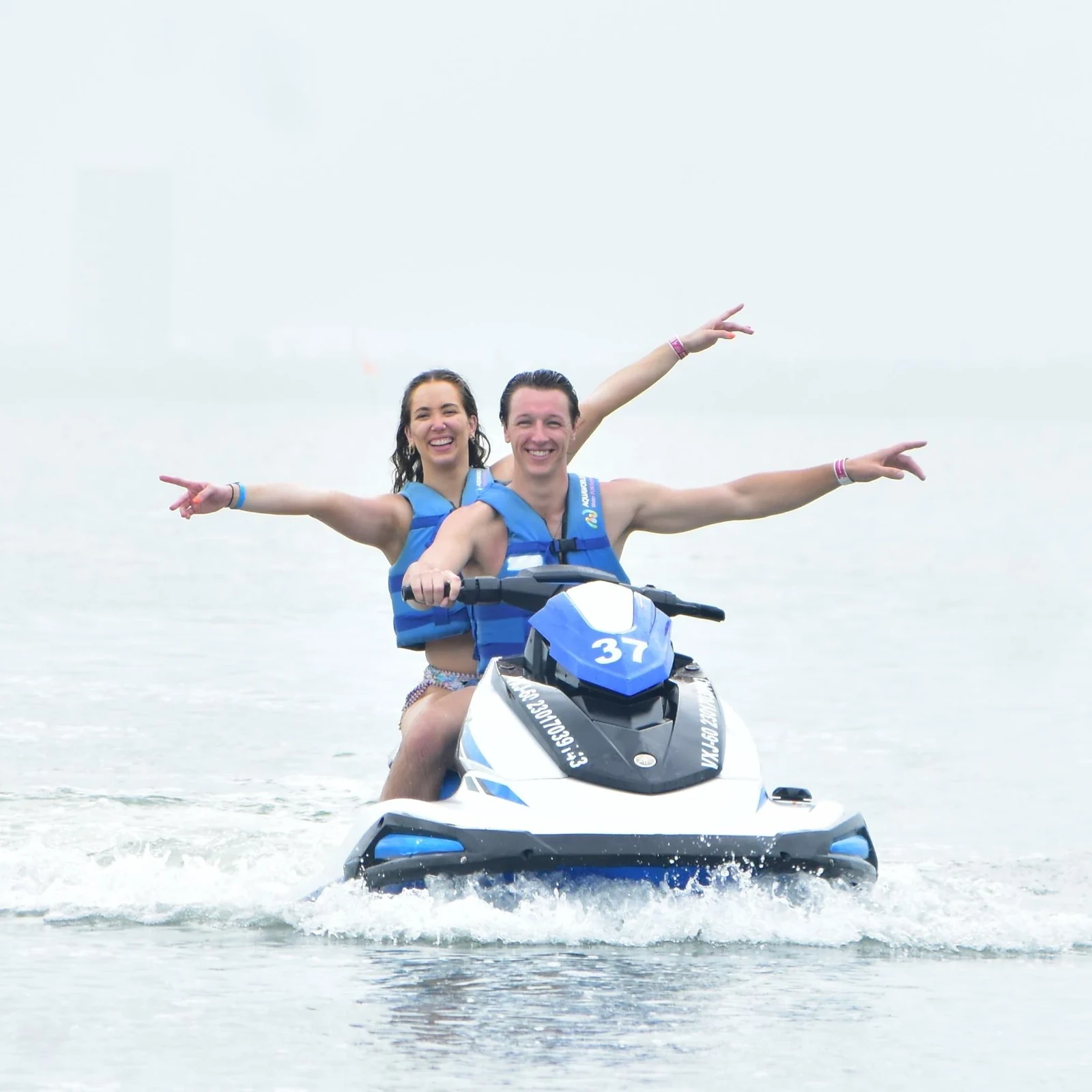 Waverunner mieten in Cancún auf der Nichupté-Lagune