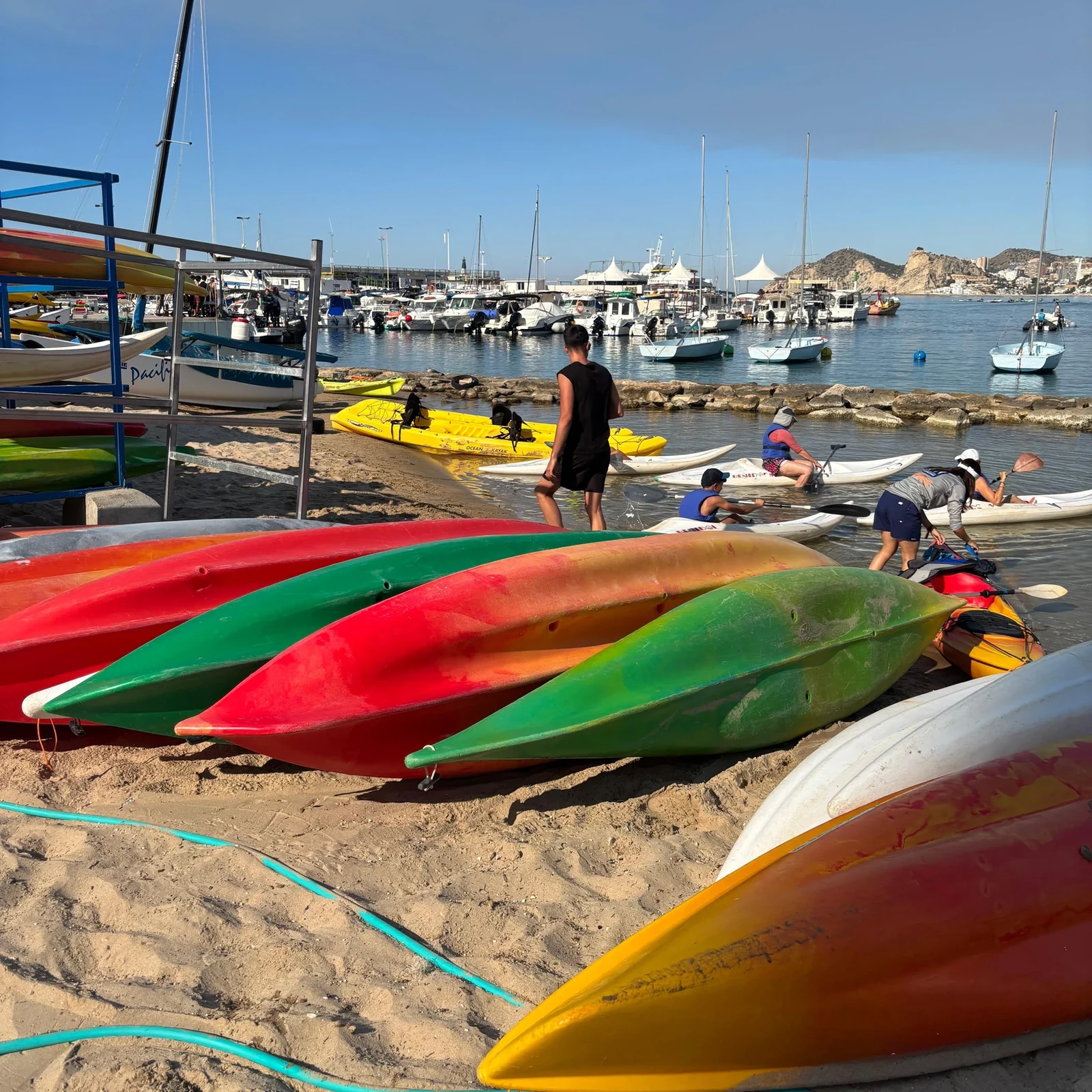 Kayak à Benidorm avec snorkeling possible en petit groupe
