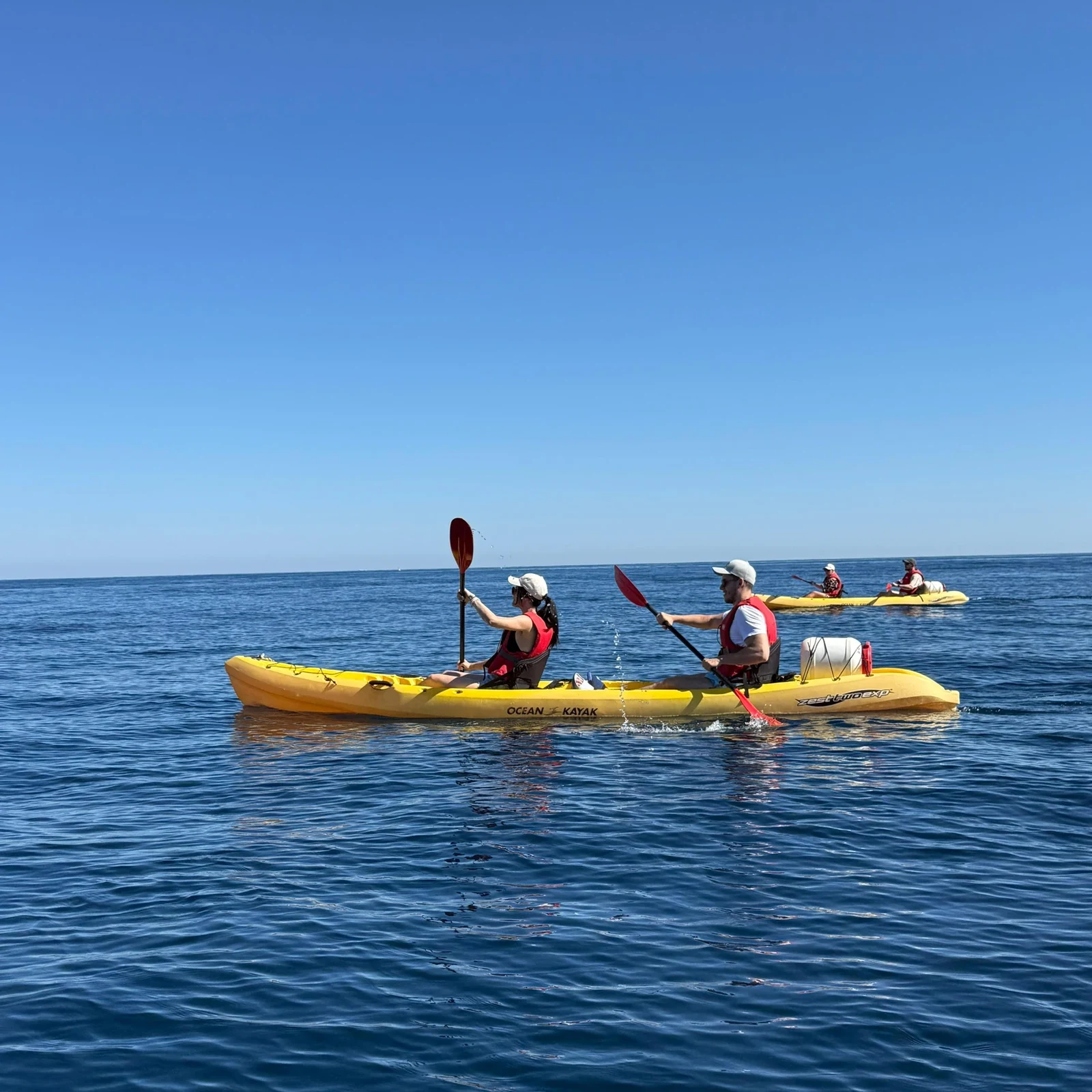 Kayak sur la côte de Benidorm avec possibilités de baignade et snorkeling