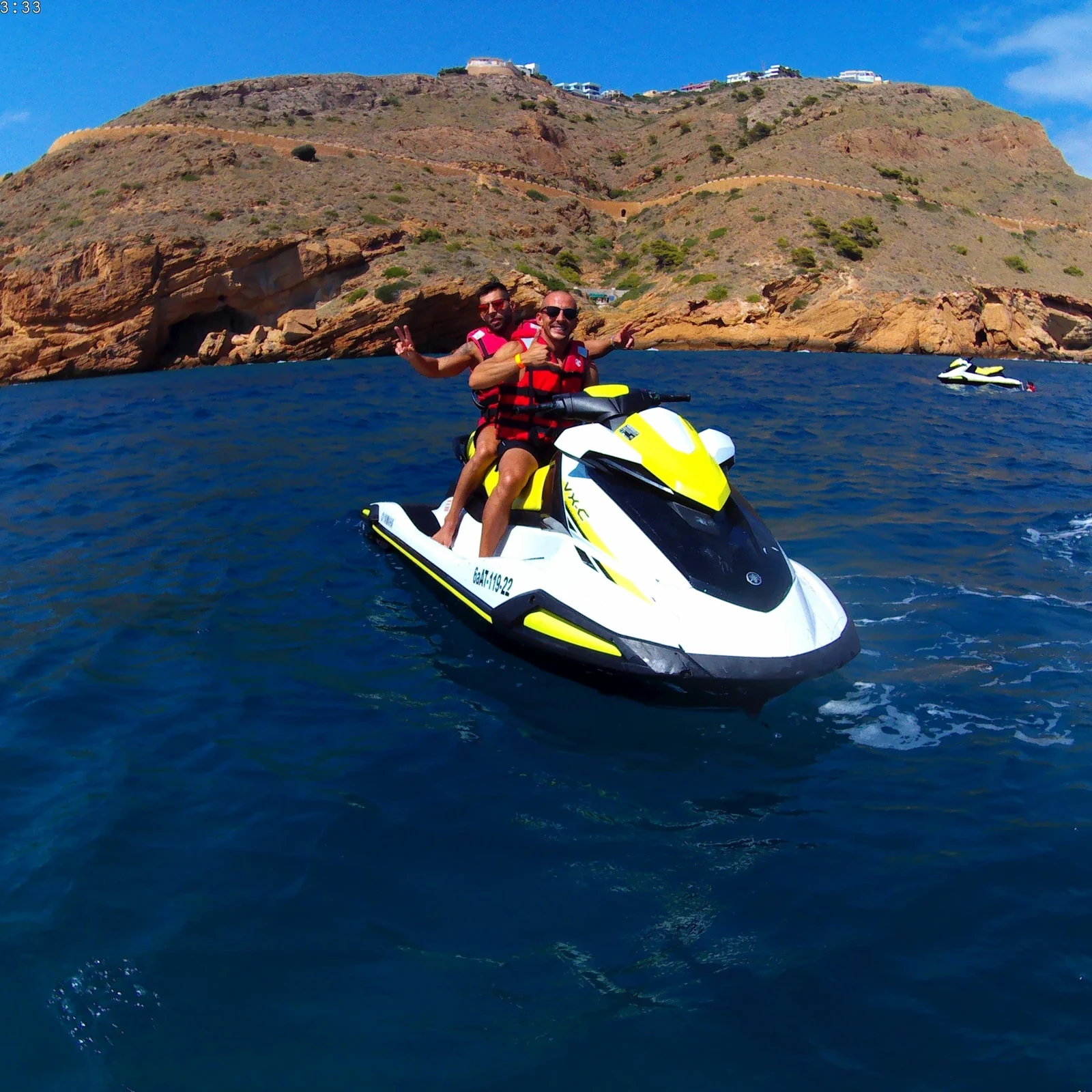 30 Minuten Jetski durch die Bucht von Benidorm