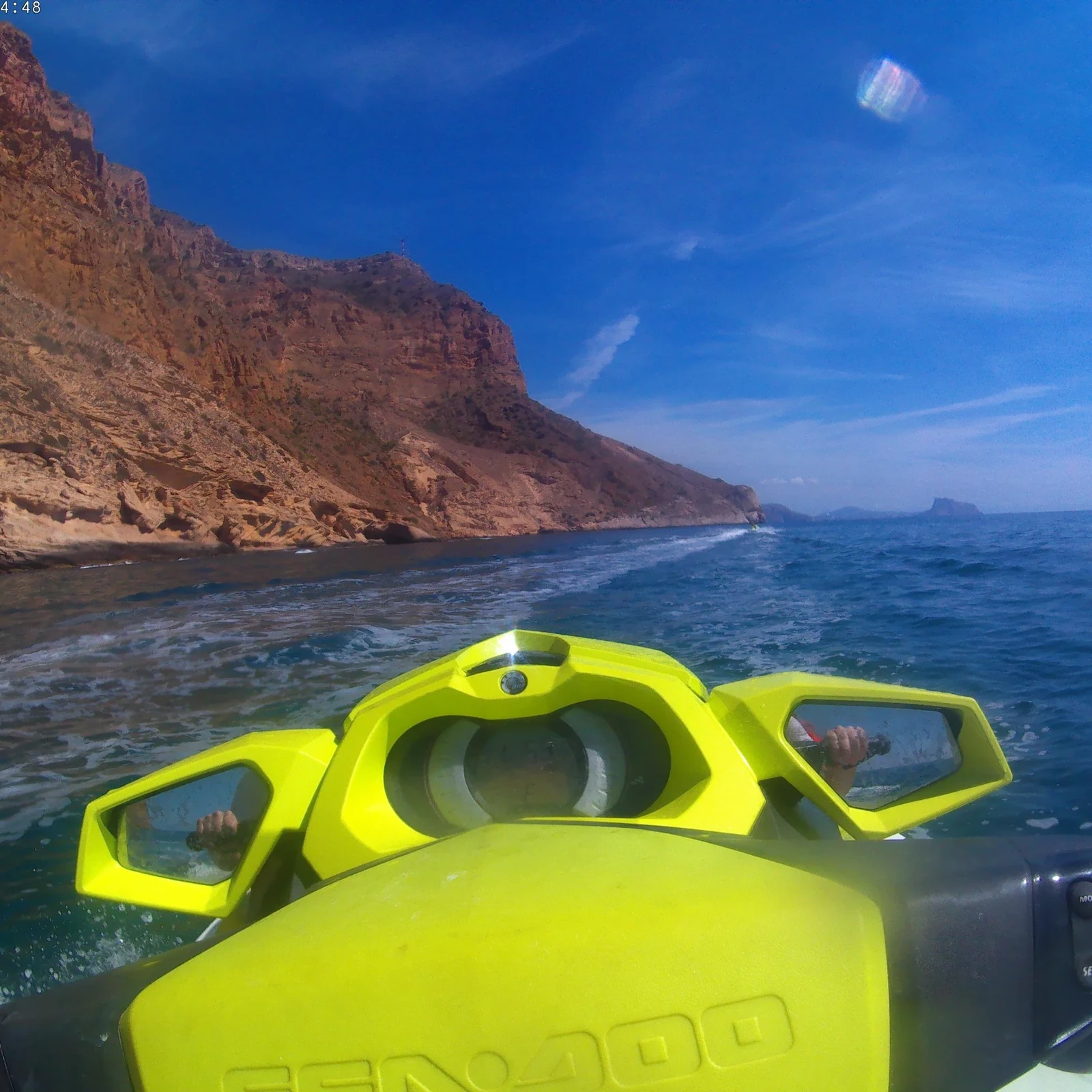 30 Minuten Jetski durch die Bucht von Benidorm