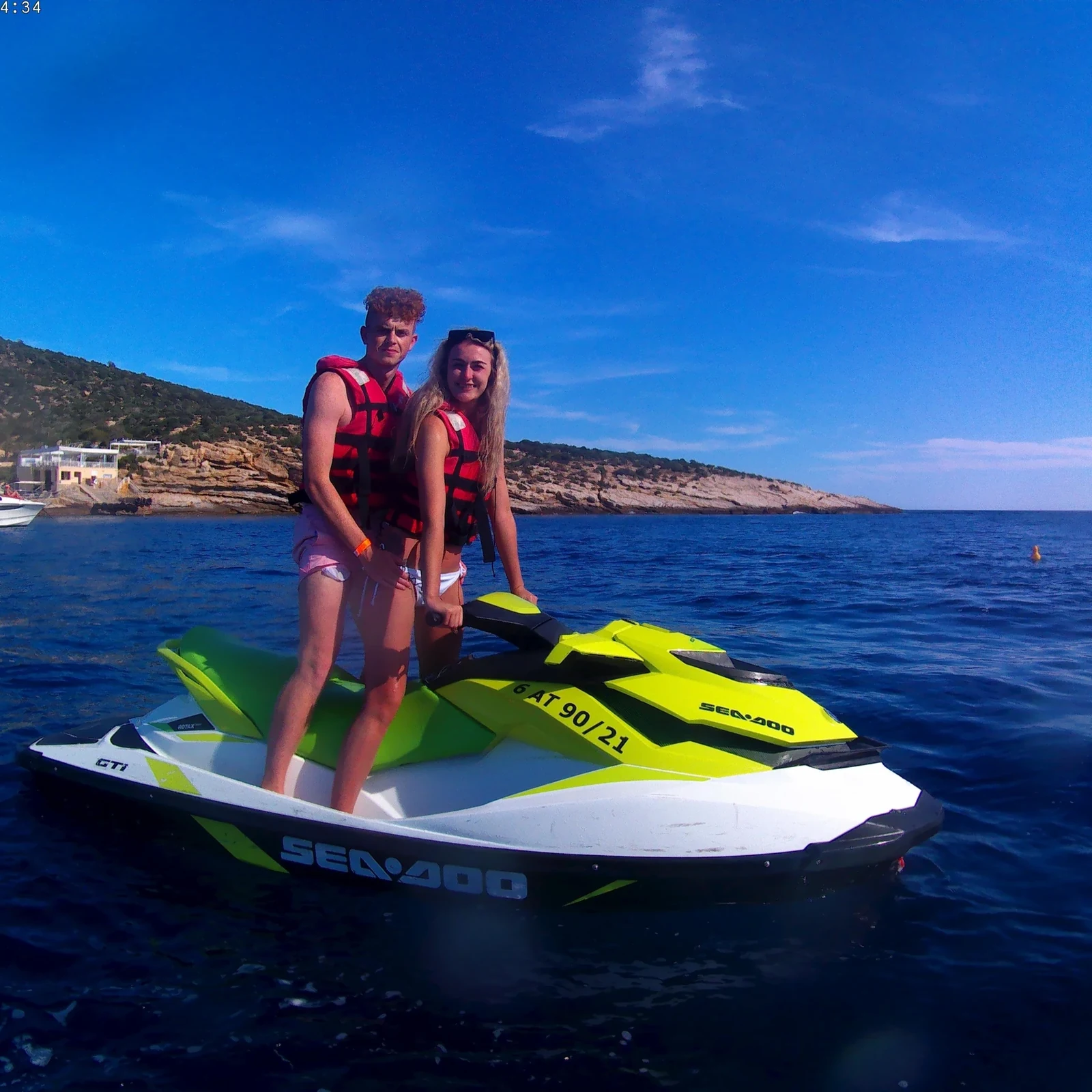 30 Minuten Jetski durch die Bucht von Benidorm