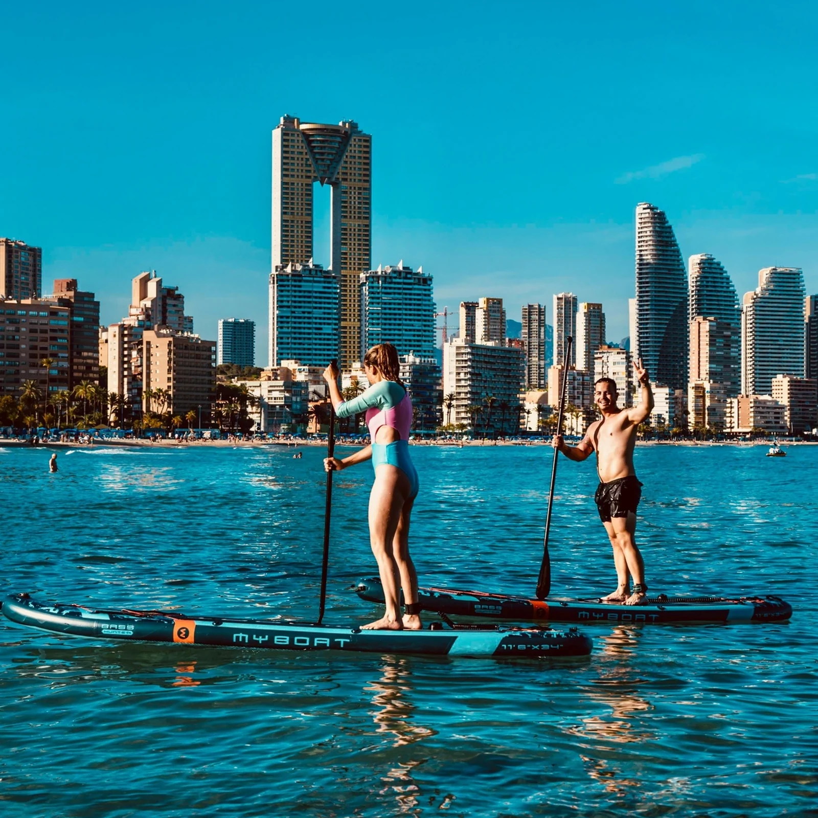 Une journée complète de paddle en autonomie au large de Benidorm