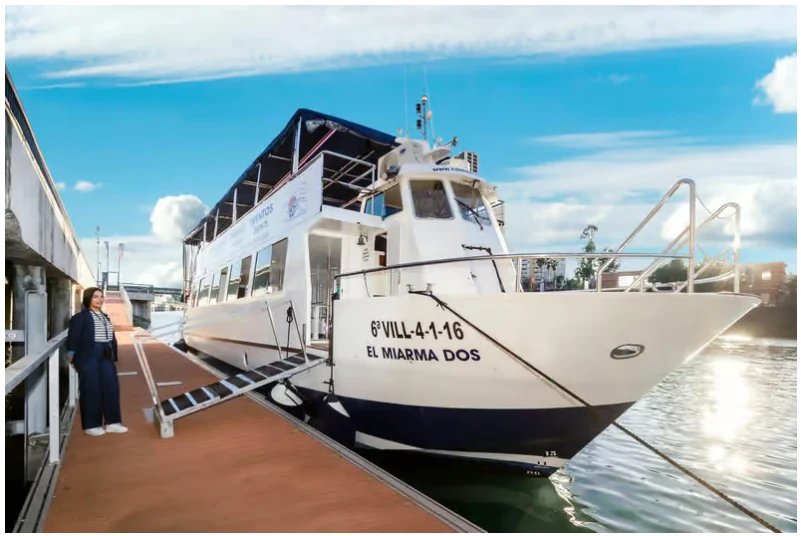 Sevilla: crucero por el Guadalquivir con almuerzo o cena