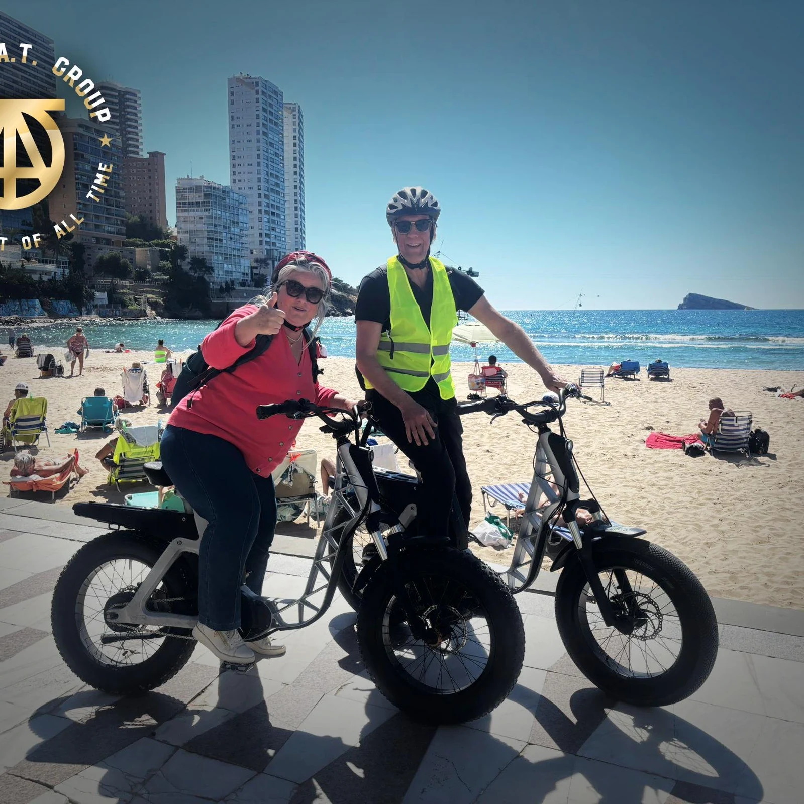 Benidorm a tu ritmo con una Mountain eBike o Fatbike de alquiler