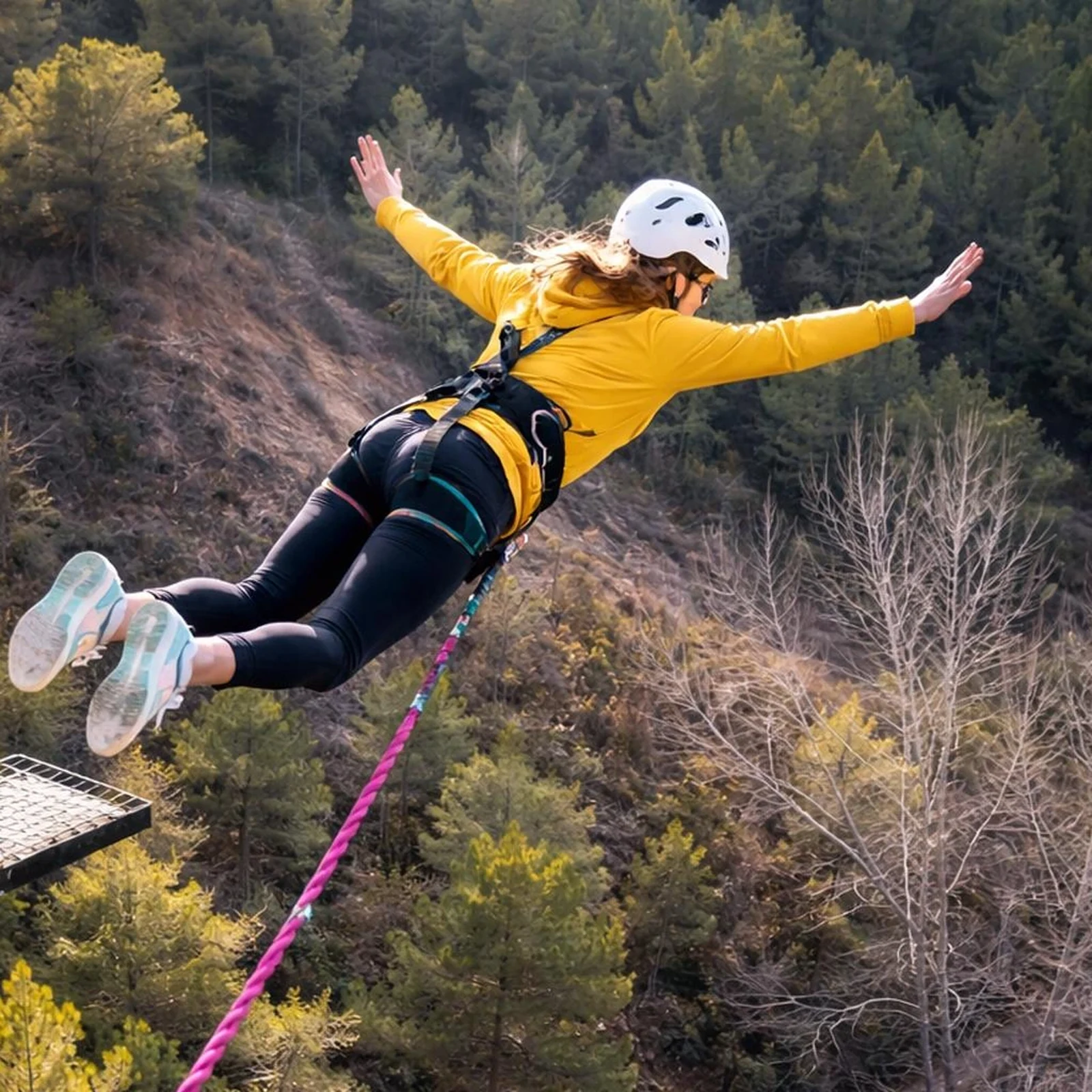 Puenting en Alcoy: el salto de Font Rotja