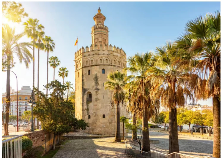 Tour privado en tuk tuk por Sevilla, cómodo y panorámico