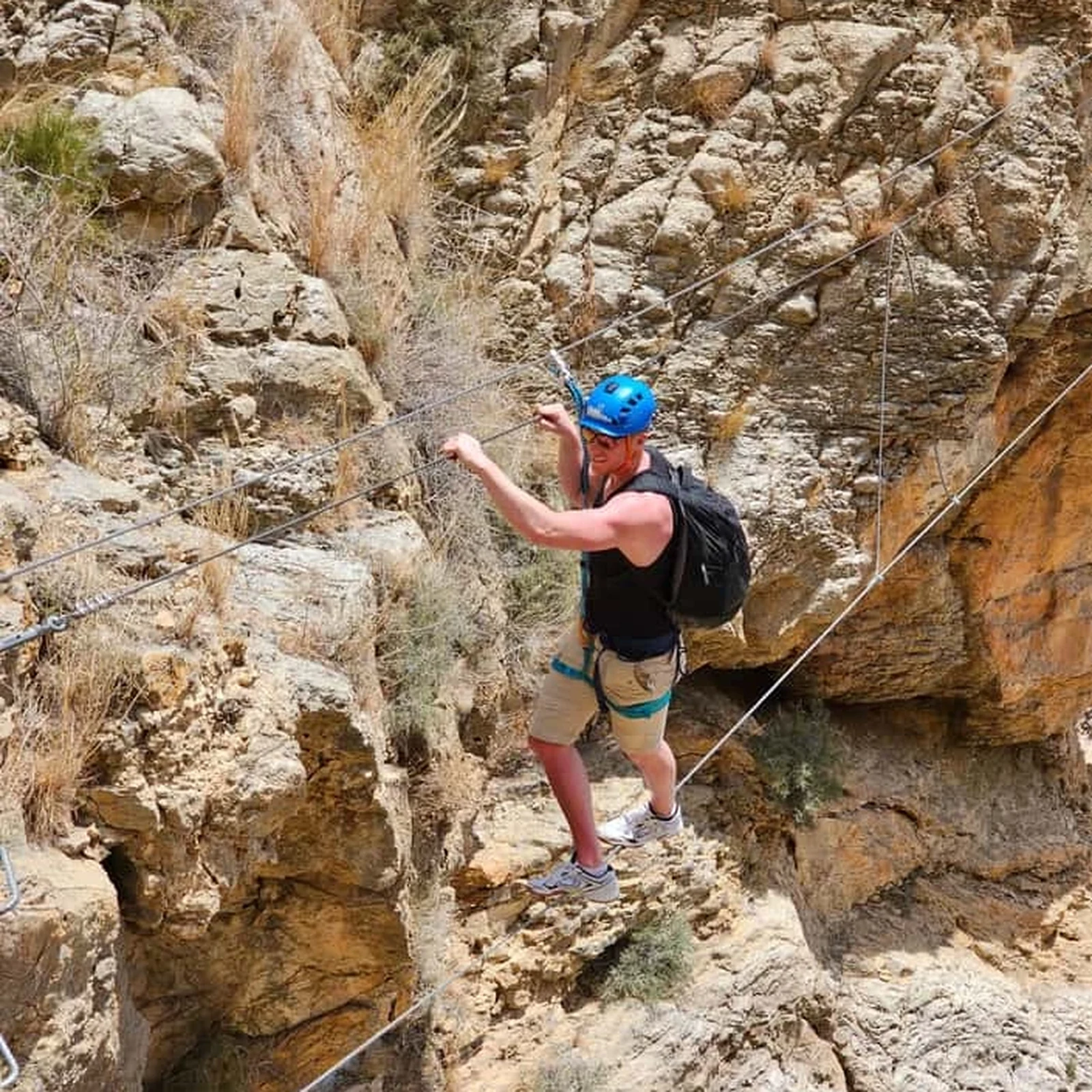 Klettersteig Callosa de Segura: vom K3-Abschnitt zur K5-Herausforderung