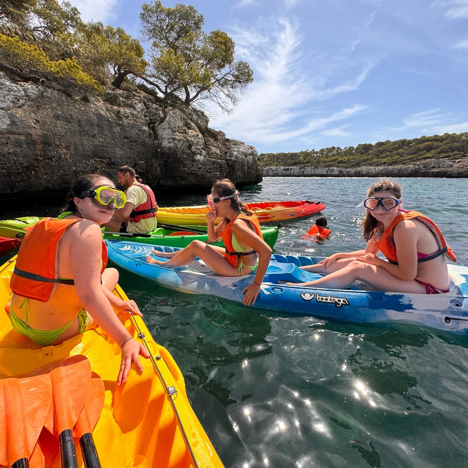 Kayak ou paddle entre grottes et criques du sud-est de Majorque
