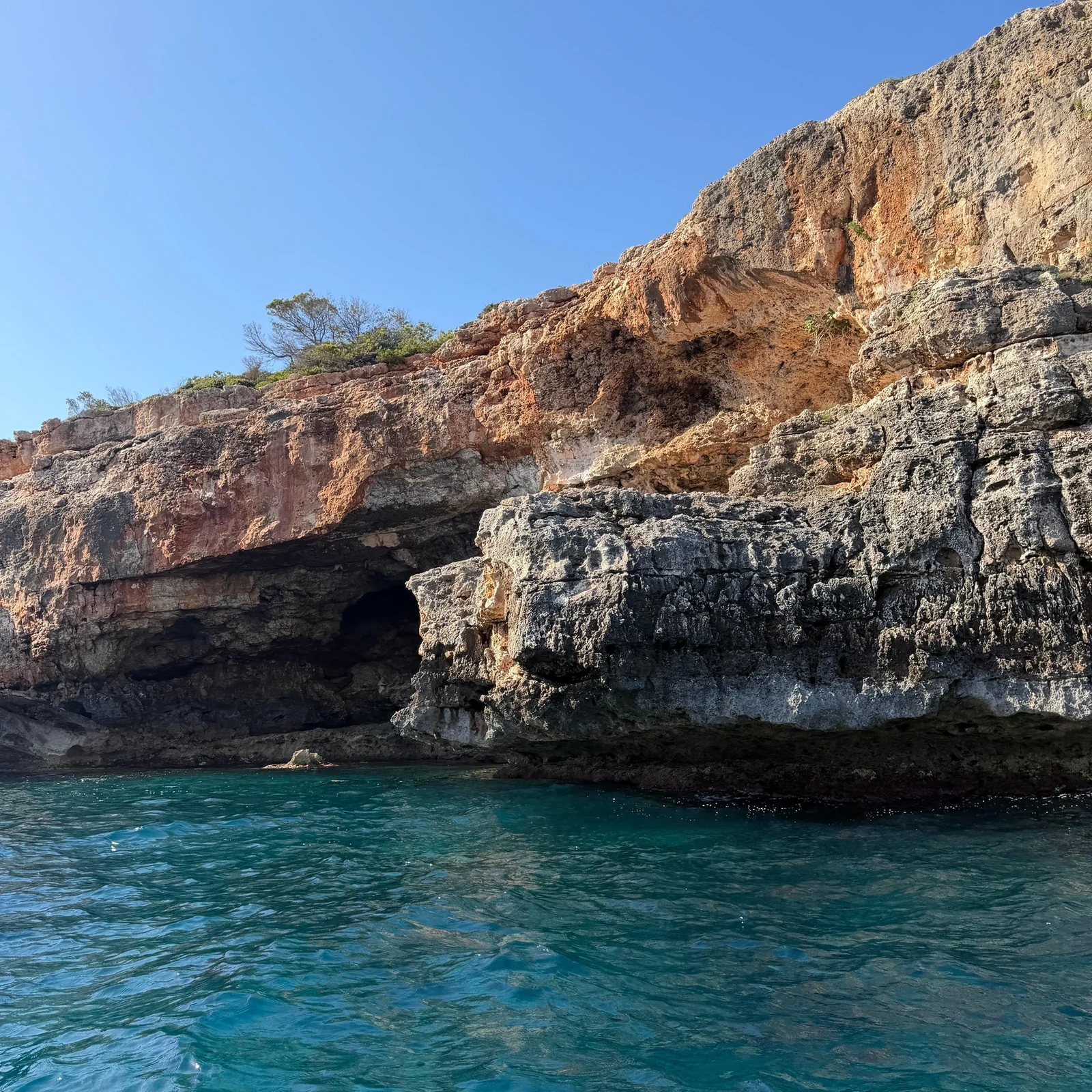 Une grotte marine, cinq criques et du snorkeling en 1 h 30 depuis Portocolom