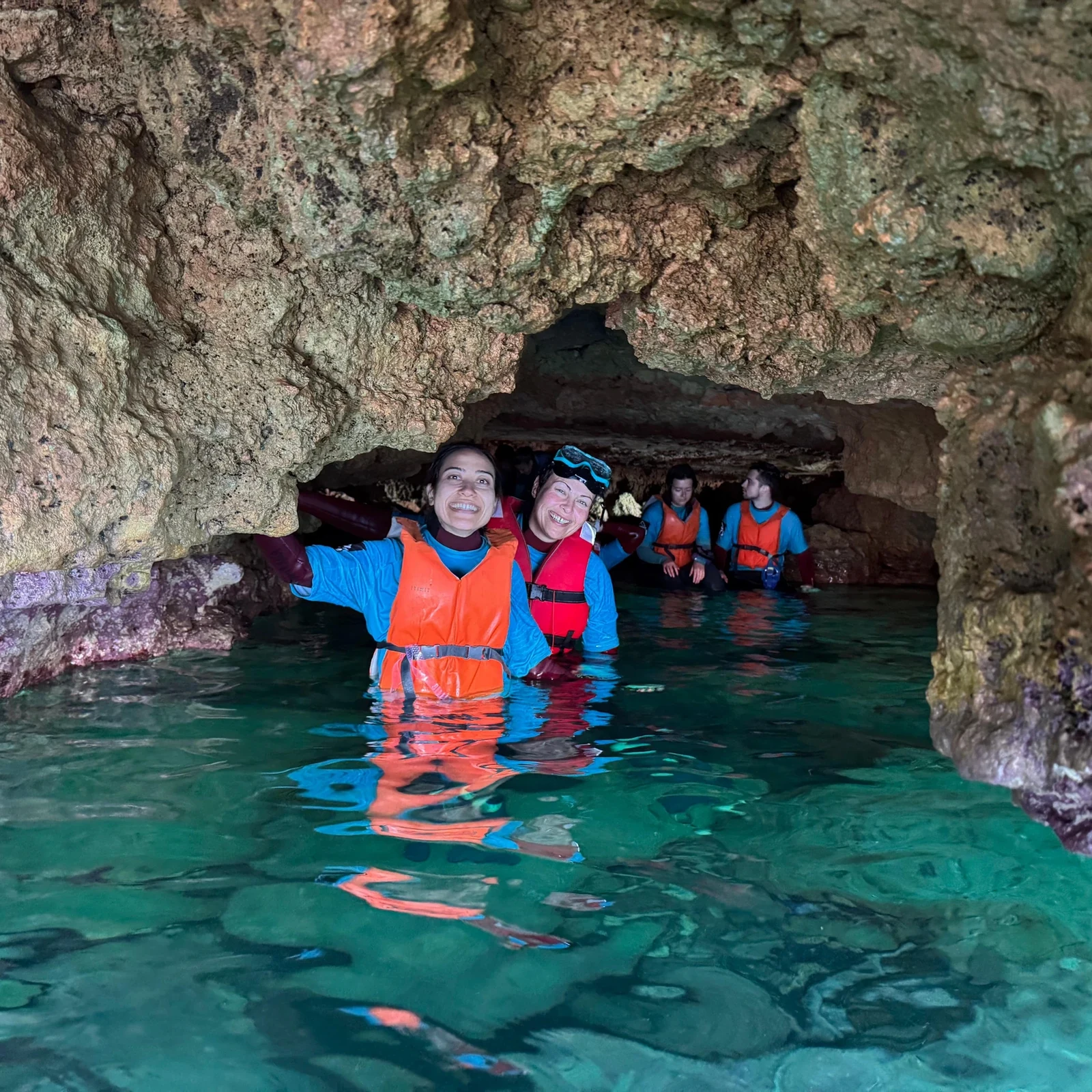 Grottes marines de Majorque en kayak, avec baignade et snorkeling