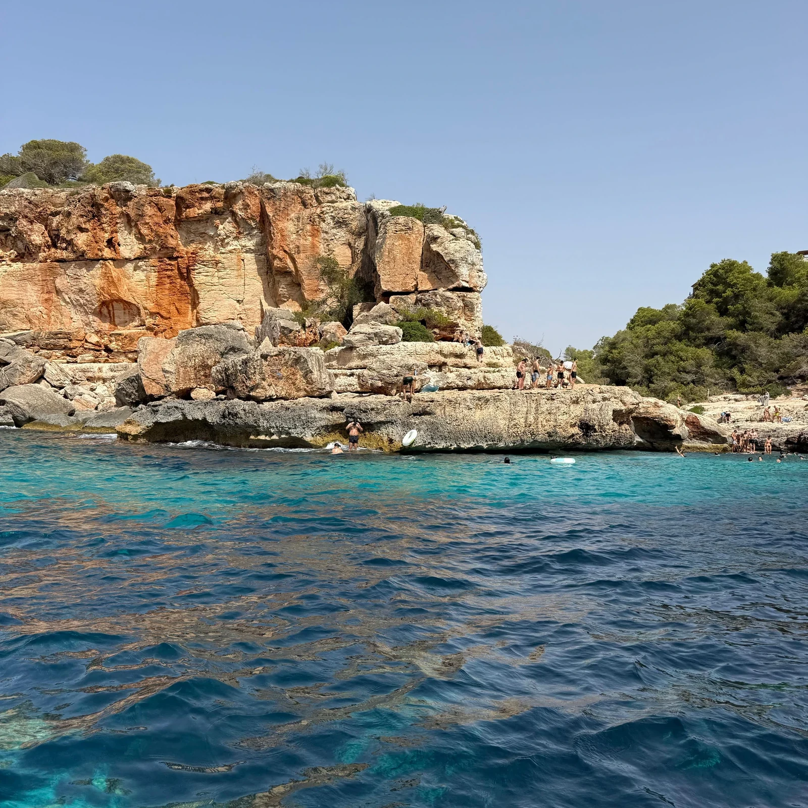Cala Mondragó, Caló des Moro y Cala Màrmols en barco desde Cala Figuera