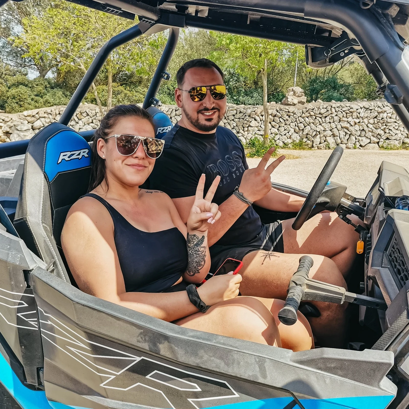 Majorque en buggy : routes rurales et portion tout-terrain