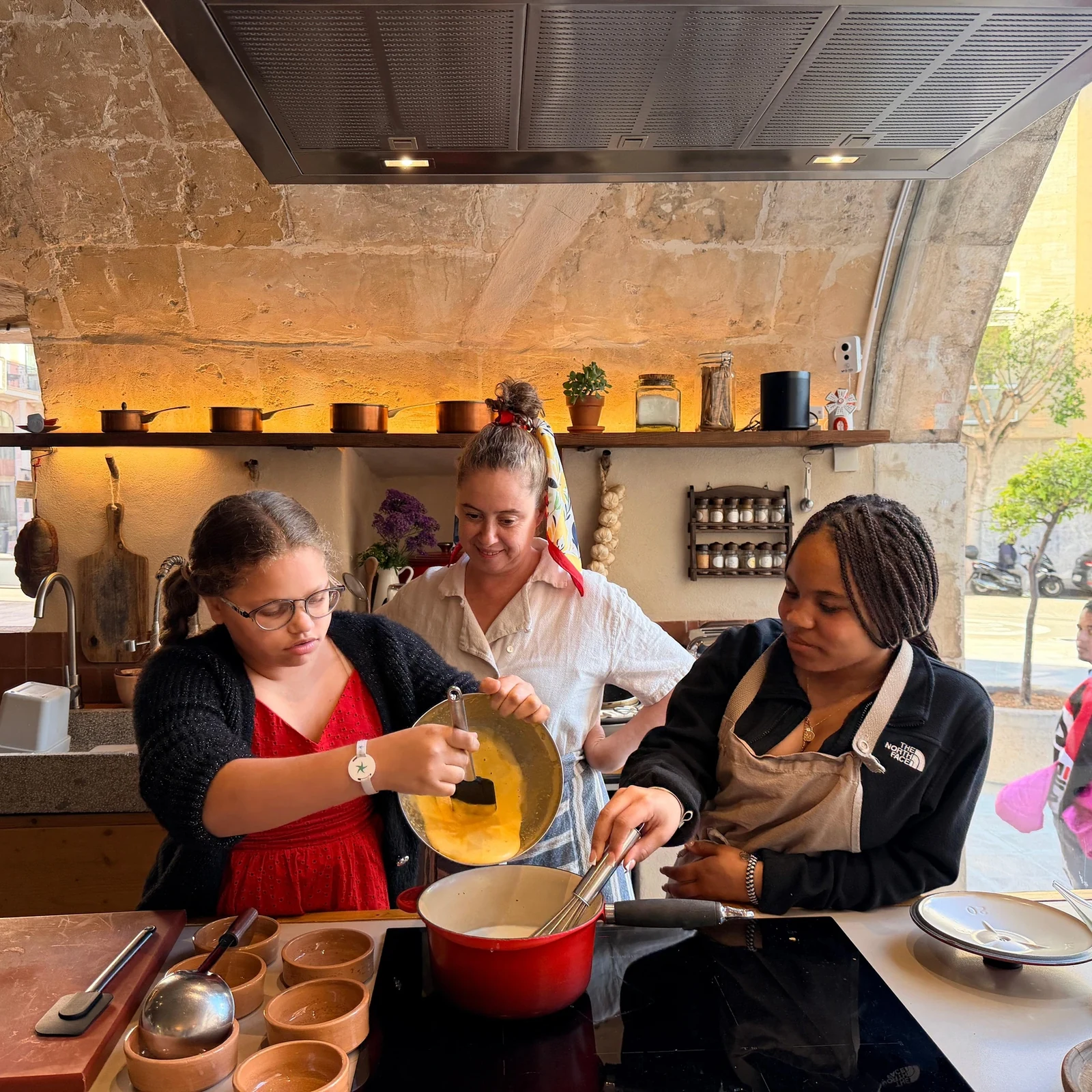 Cuisine espagnole dans un ancien moulin de Palma de Majorque