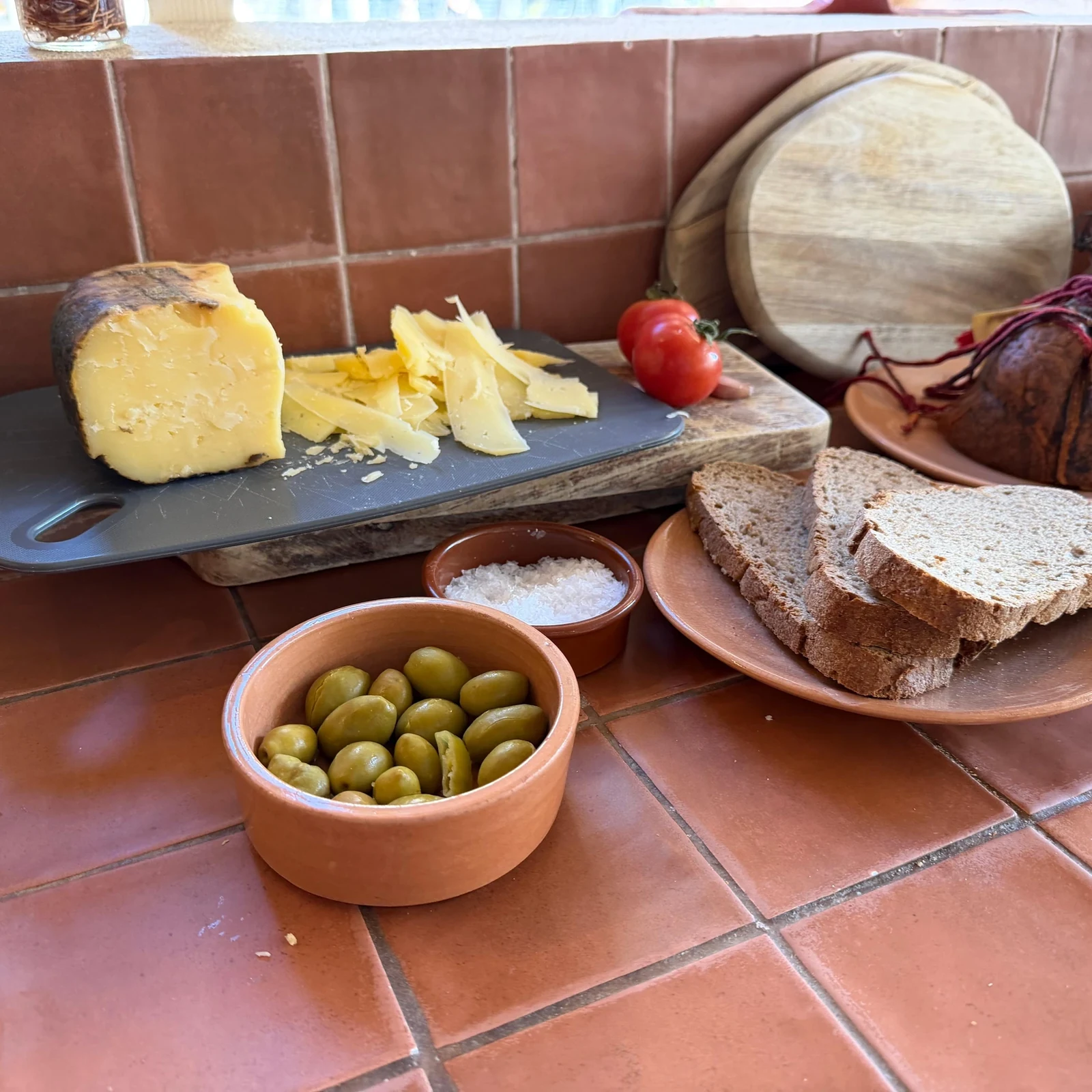 Cuisine espagnole dans un ancien moulin de Palma de Majorque