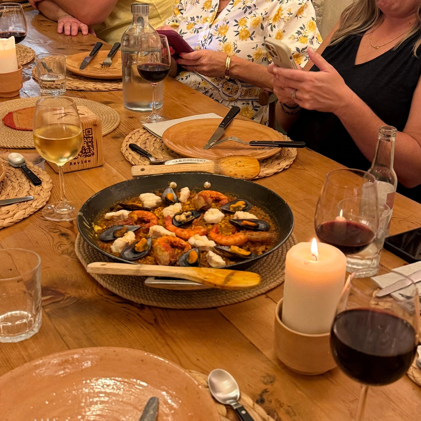 Cuisine espagnole dans un ancien moulin de Palma de Majorque