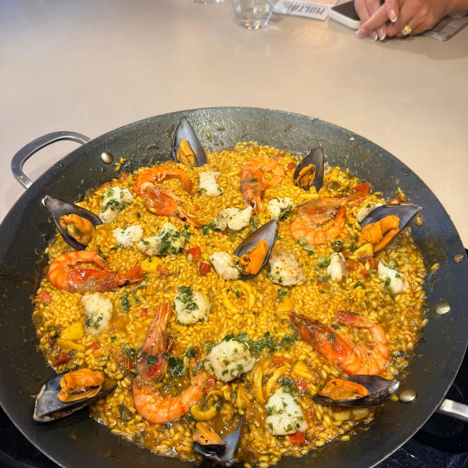 Cuisine espagnole dans un ancien moulin de Palma de Majorque