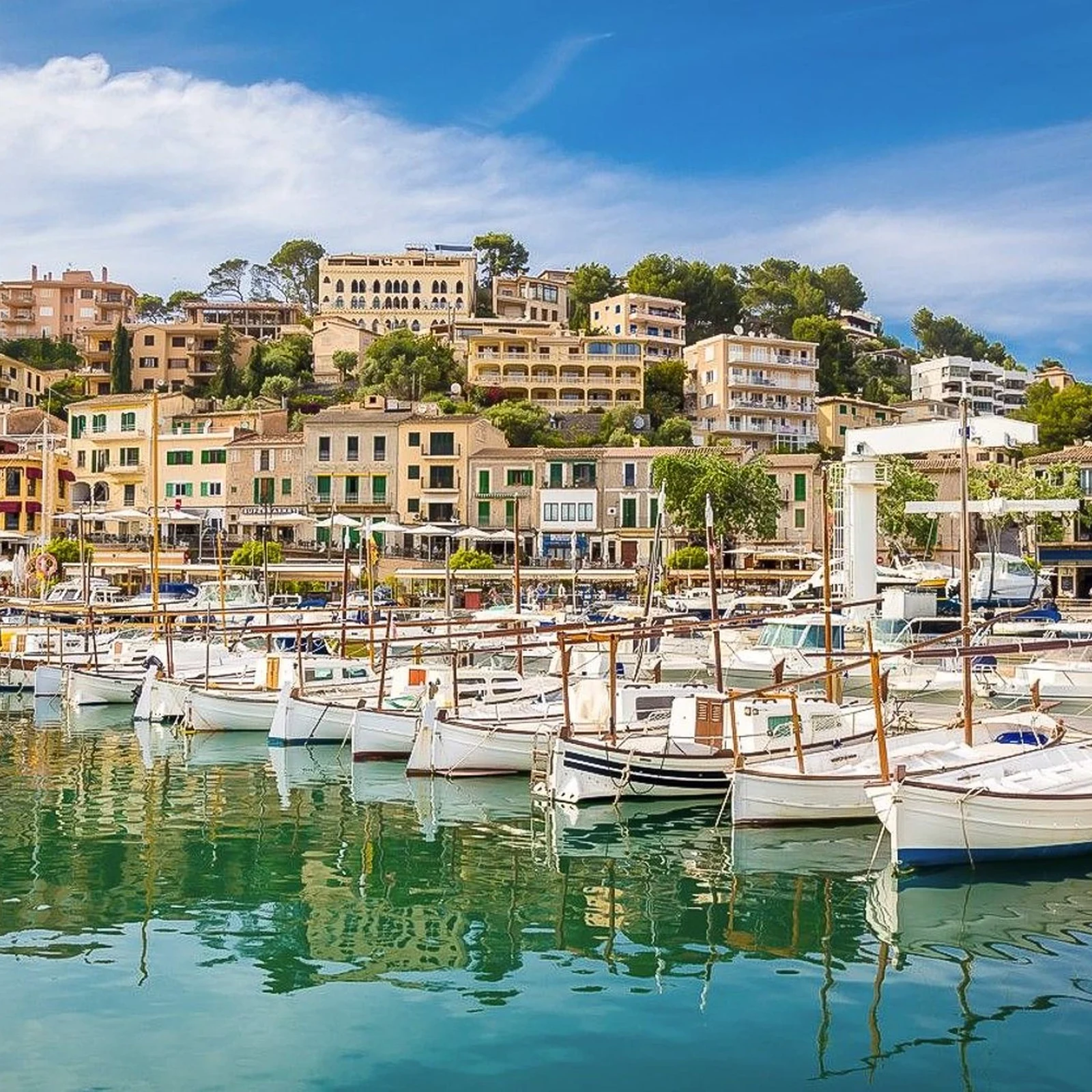 Valldemossa, Sóller und Port de Sóller mit der historischen Straßenbahn