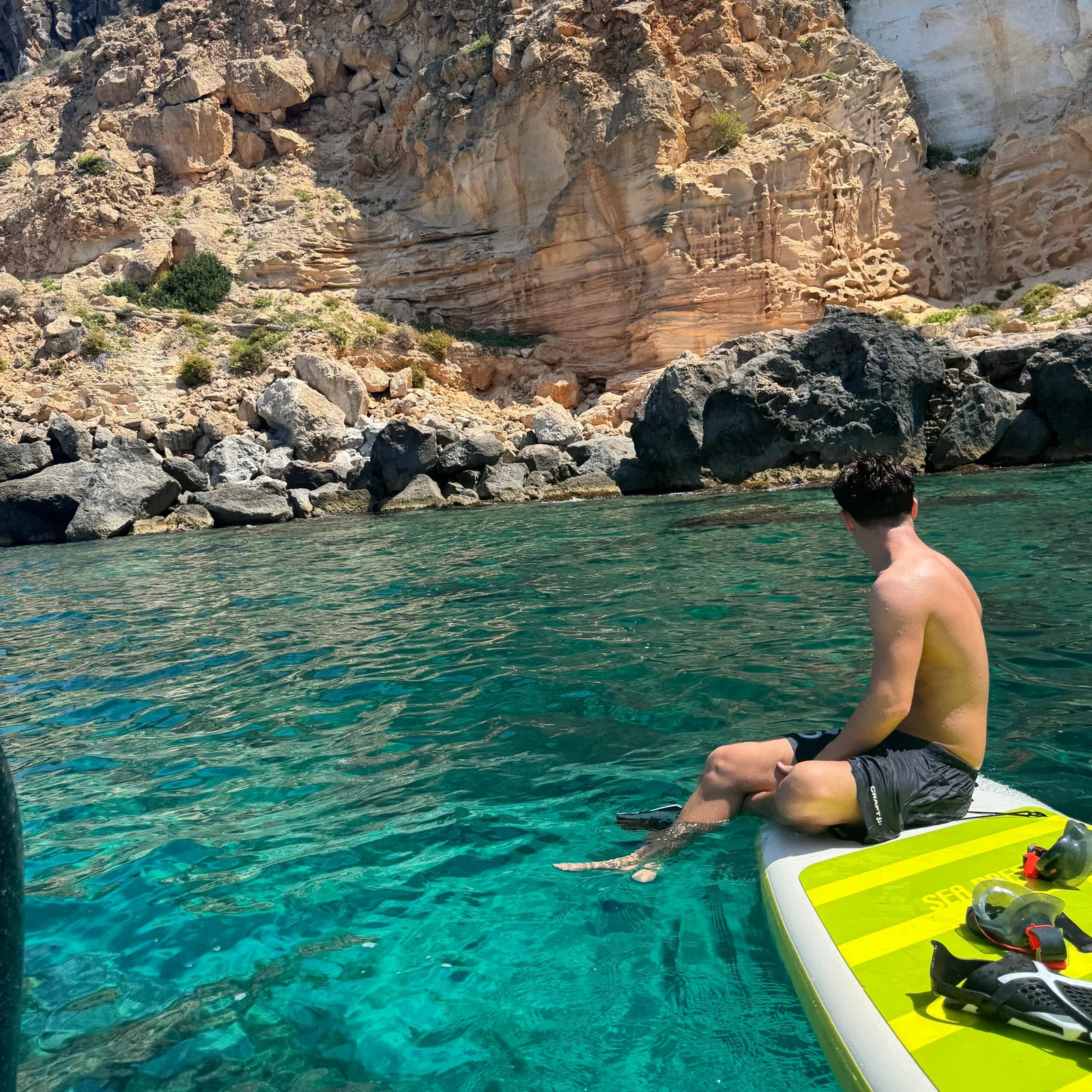 Private Bootstour durch die Bucht von Palma mit Schnorcheln, SUP und GoPro