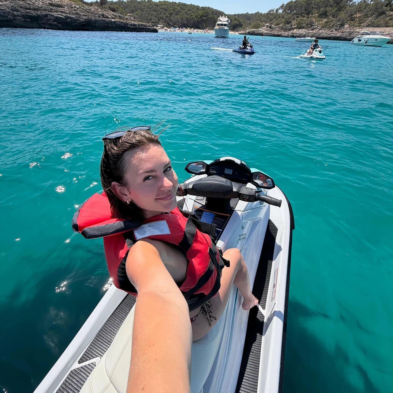 60 Minuten Jetski ab Cala d'Or entlang Mallorcas Küste