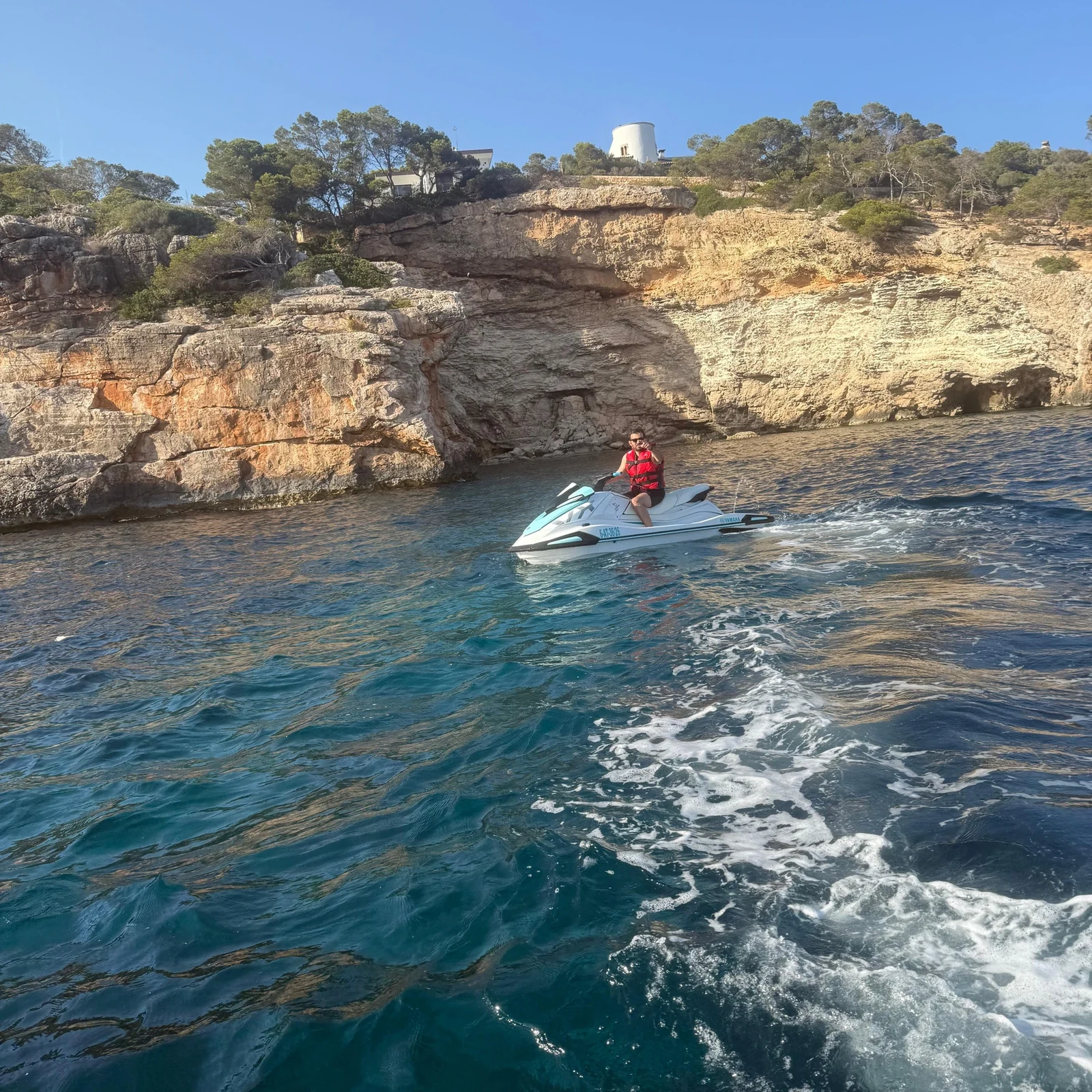 60 Minuten Jetski ab Cala d'Or entlang Mallorcas Küste