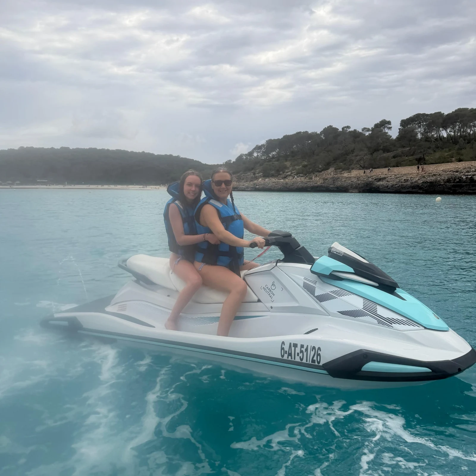 60 Minuten Jetski ab Cala d'Or entlang Mallorcas Küste