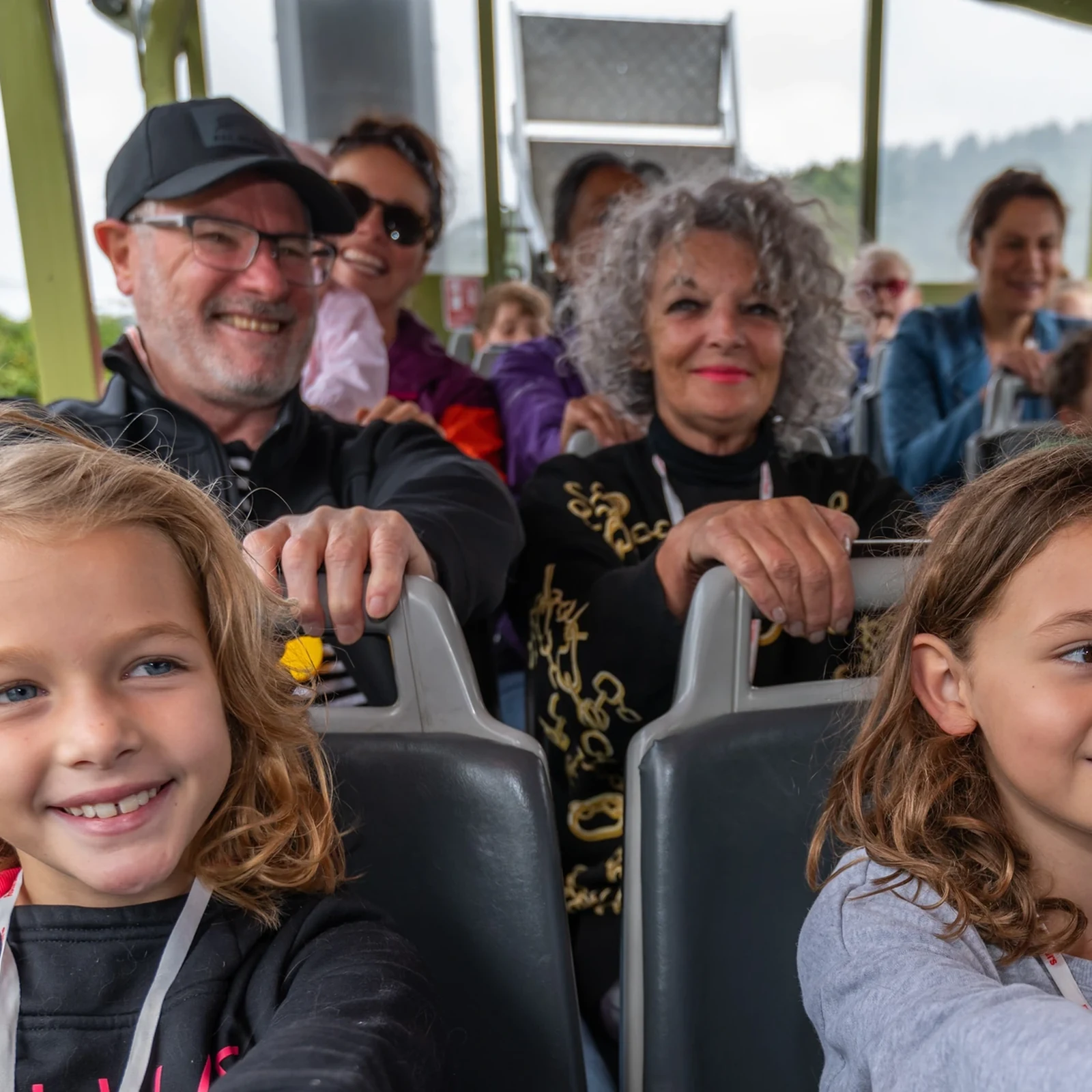 See Rotorua by land and water without changing vehicles