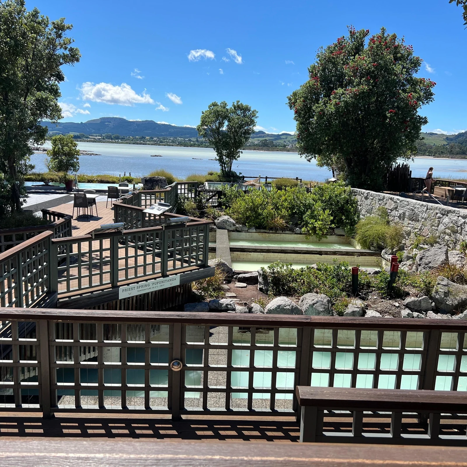 Baño termal a tu ritmo en las Pavilion Pools de Rotorua